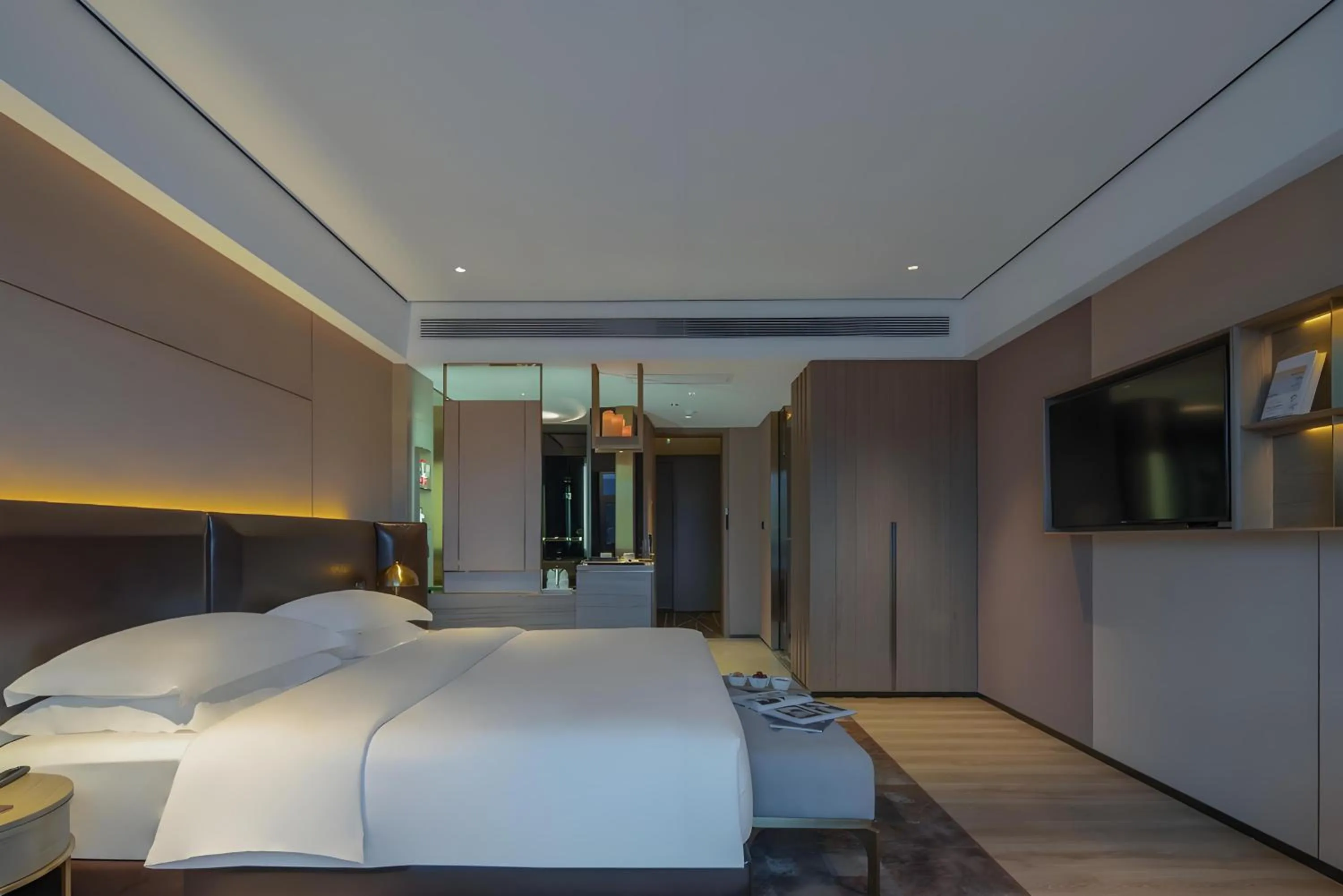 Bed in Lijiang Old Town Echarm Plus Hotel