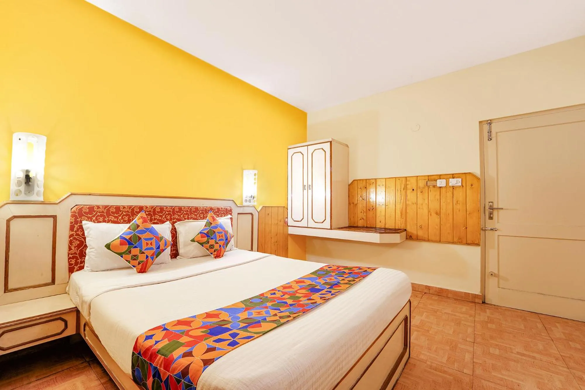 Bed in FabHotel JS Heritage