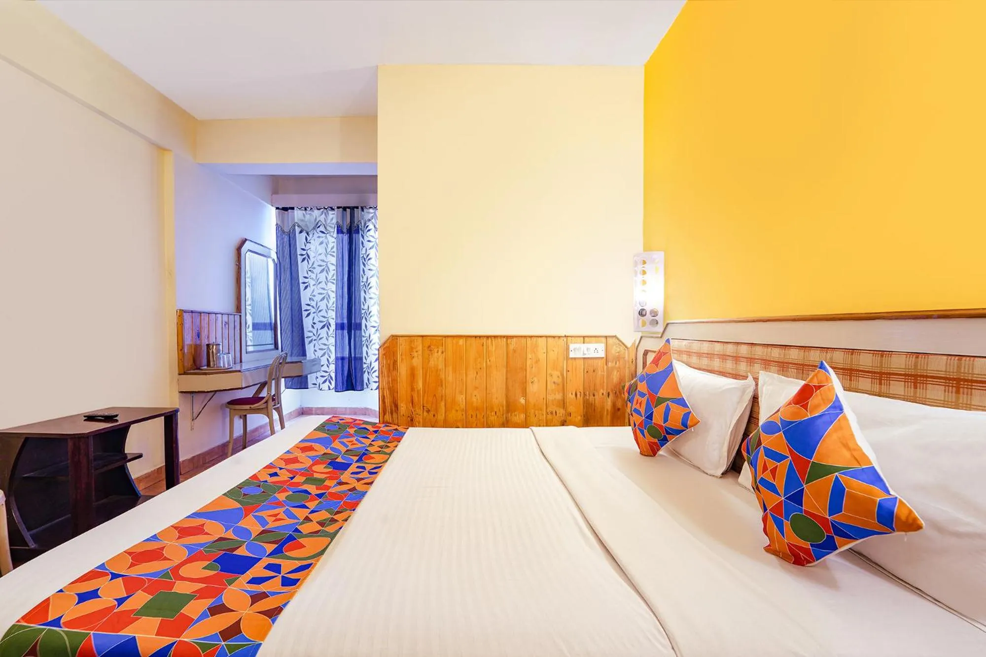 Bed in FabHotel JS Heritage