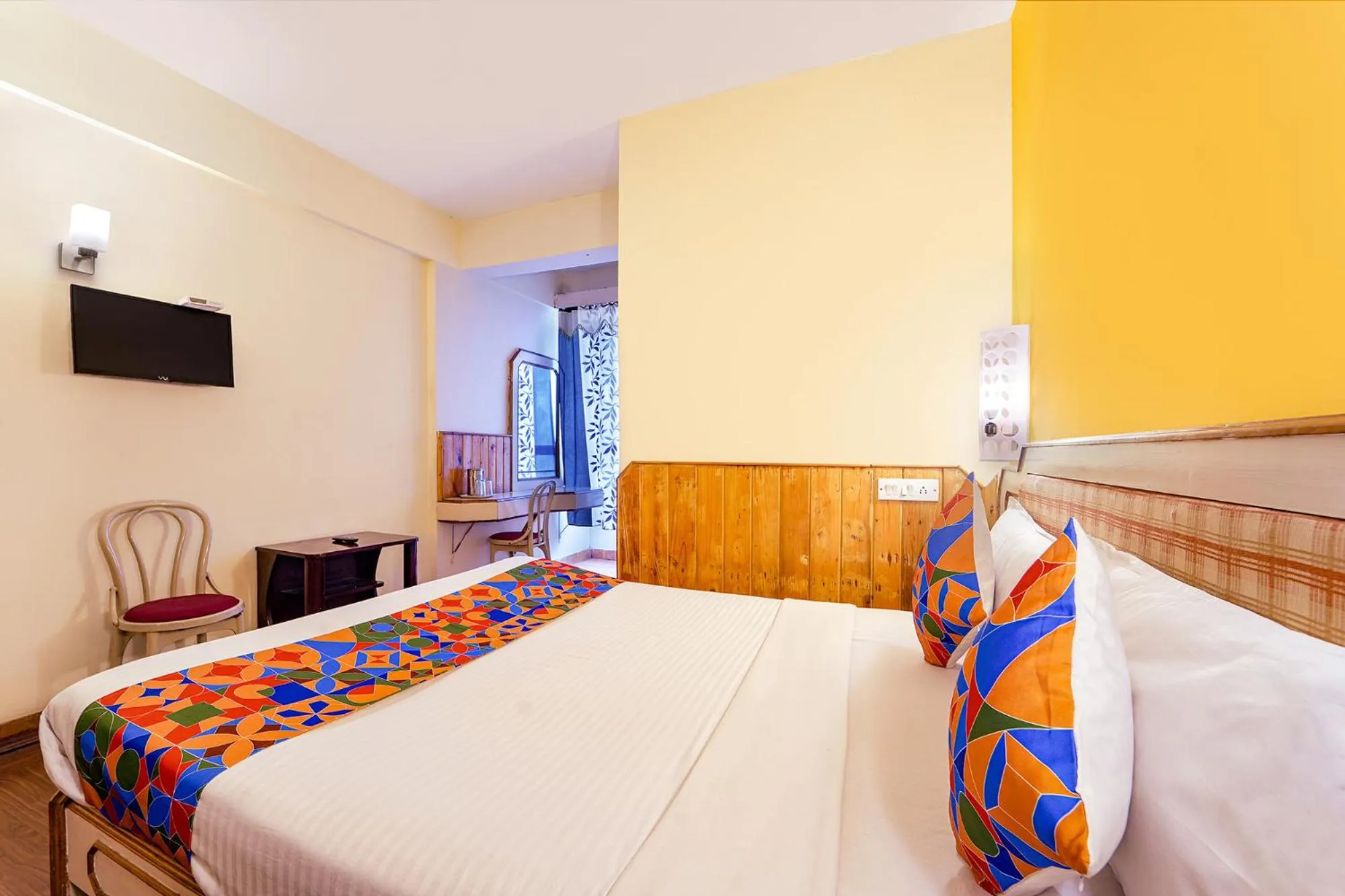 Bed in FabHotel JS Heritage