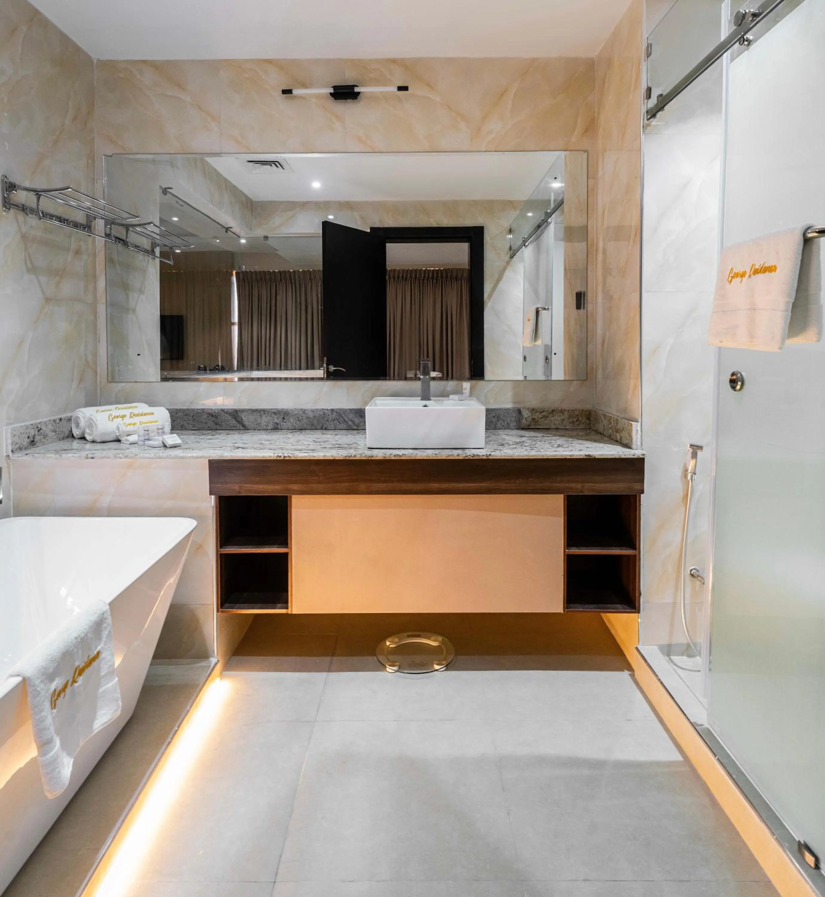 Shower in George Residence TLC