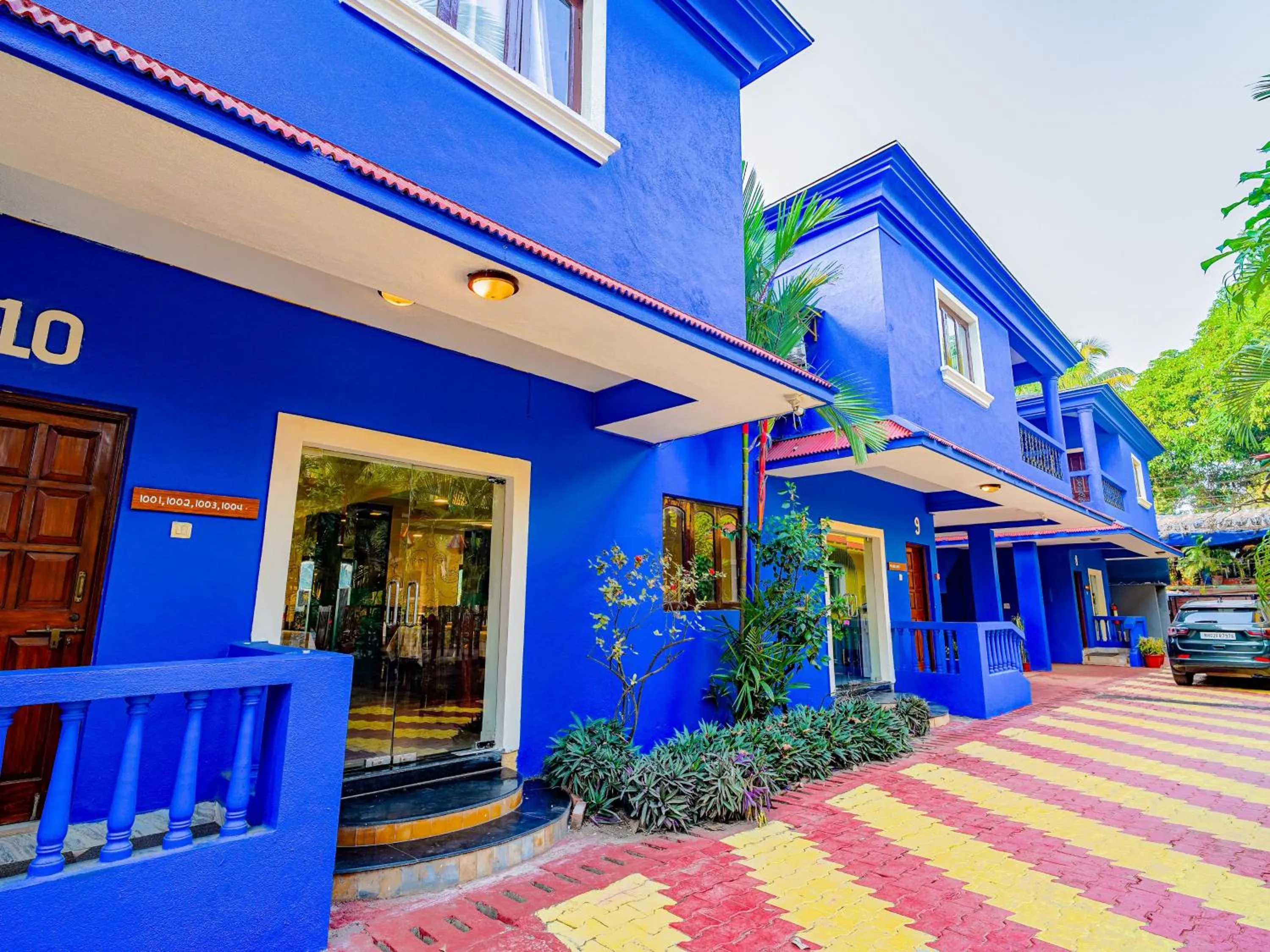 Property building in The Hosteller Goa, Anjuna