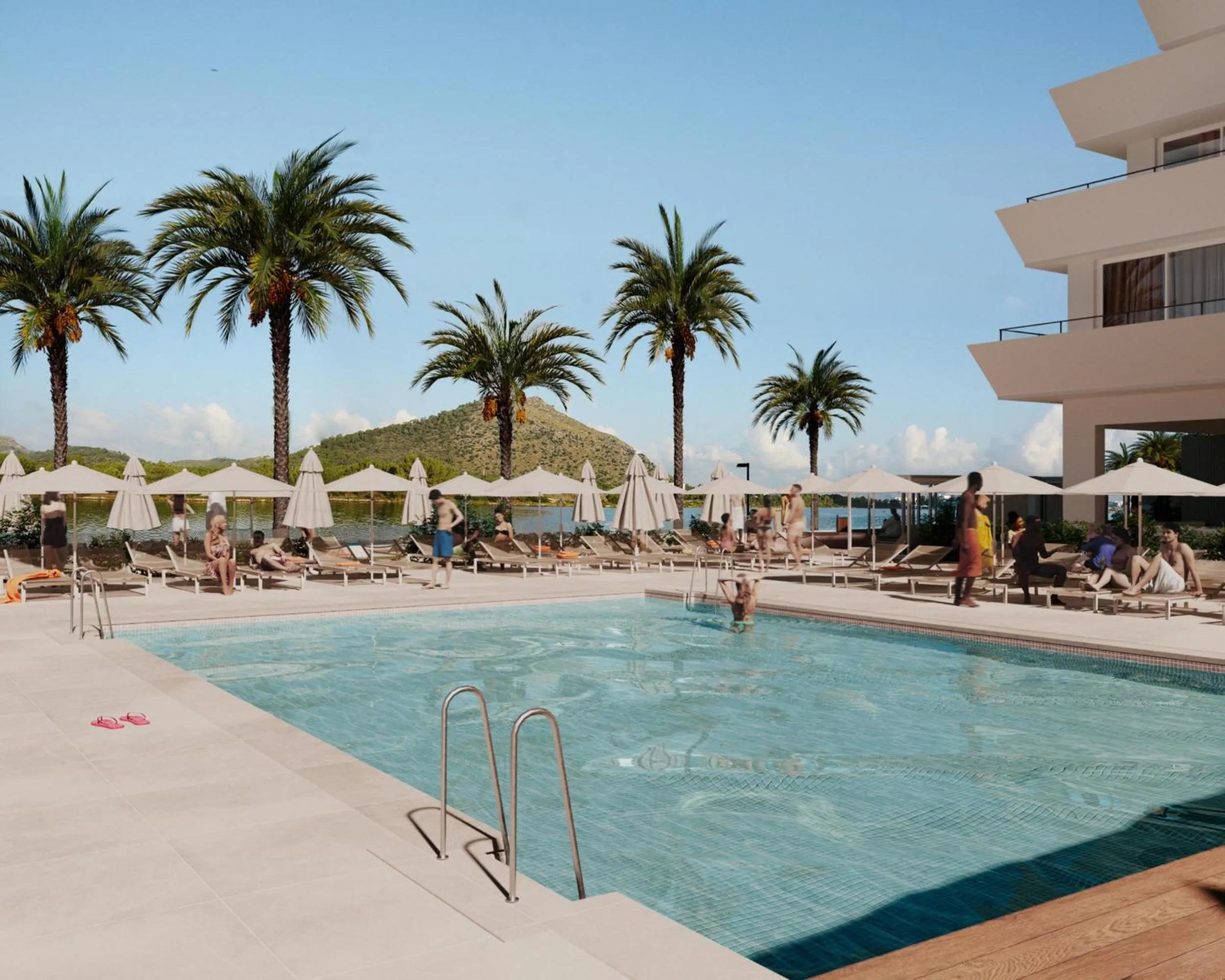 Swimming pool in VIVA Eden Lago