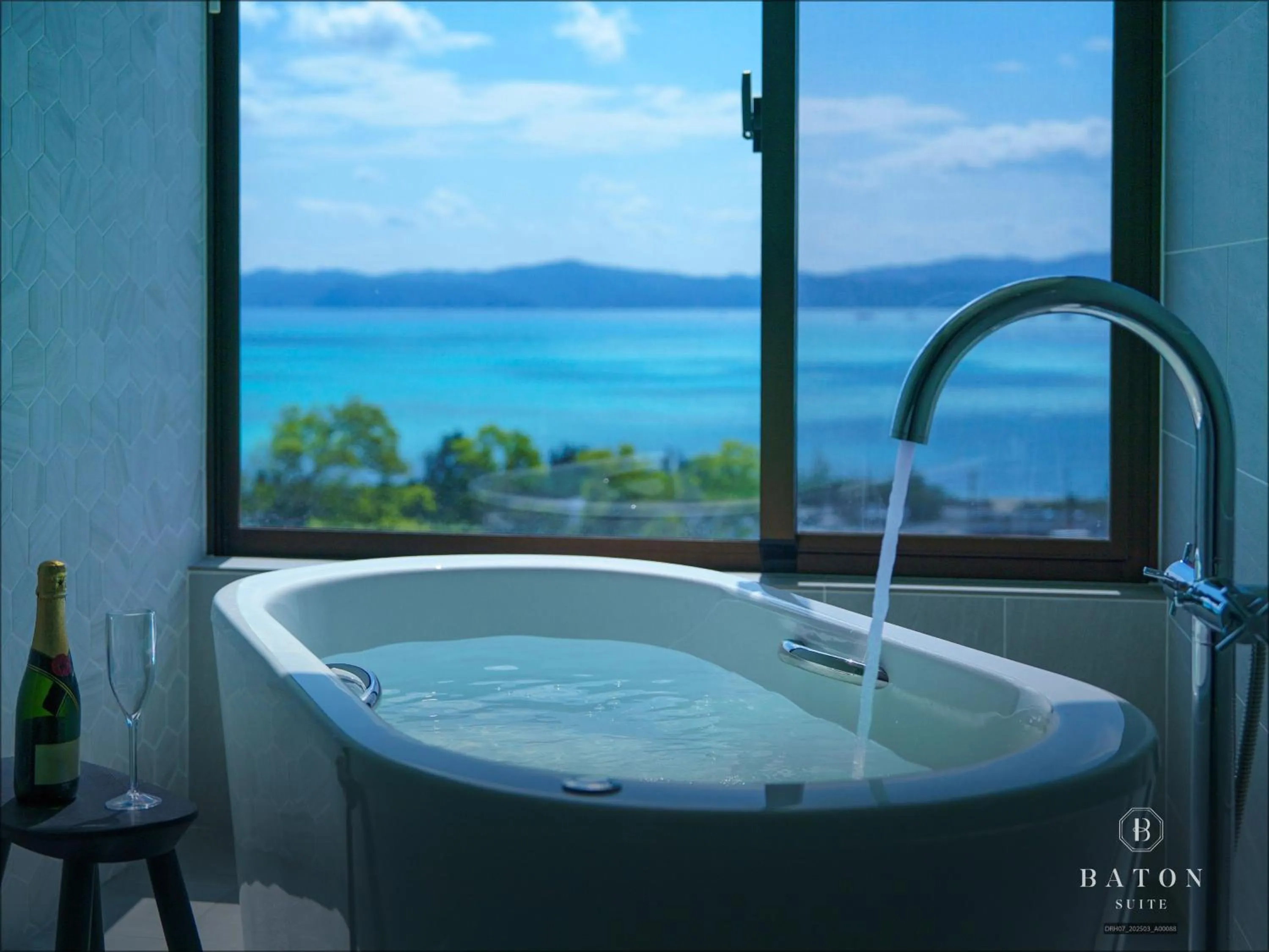 Bathroom in BATON SUITE Okinawa-kourijima