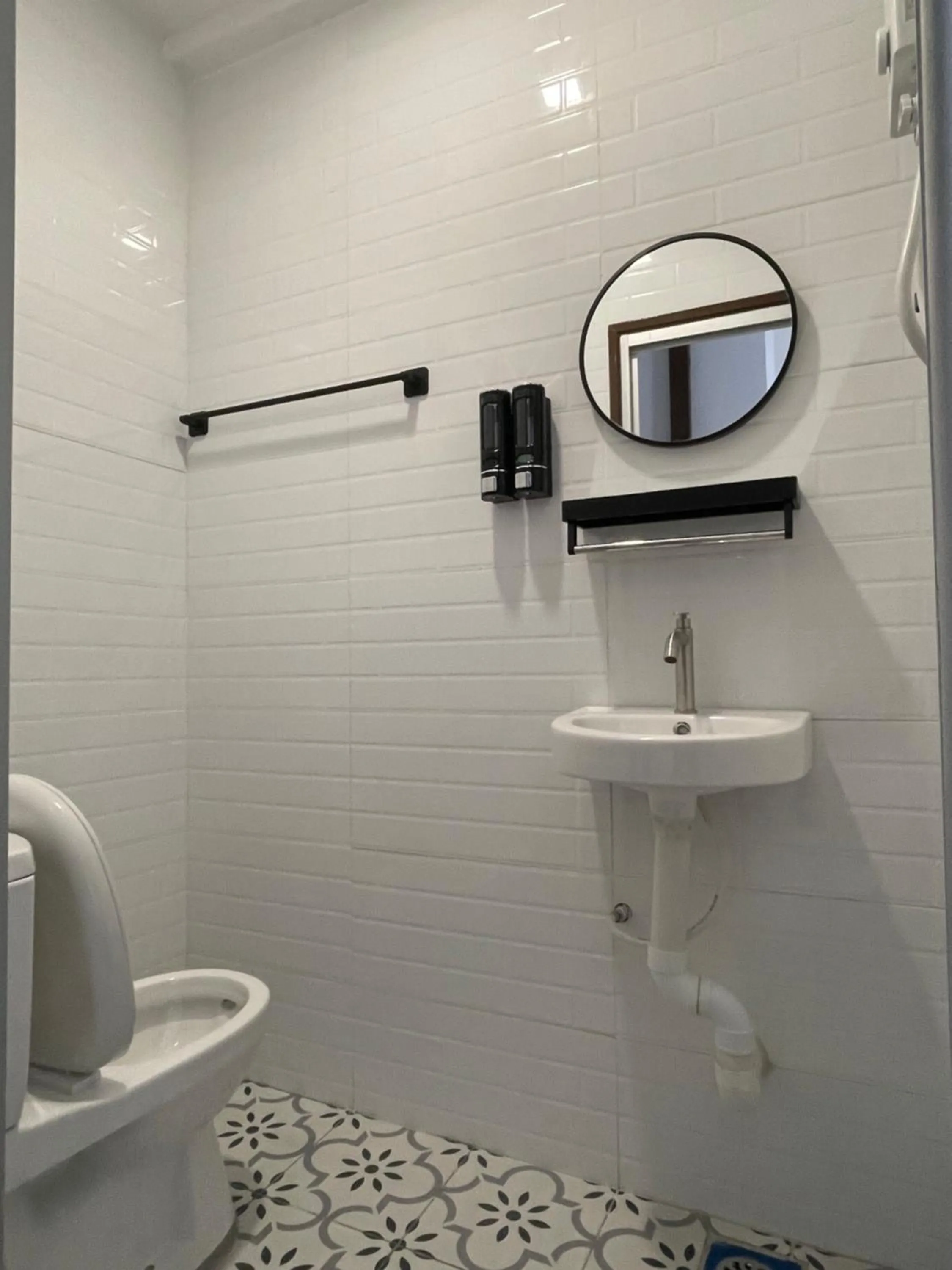 Shower in TDOZE Hotel