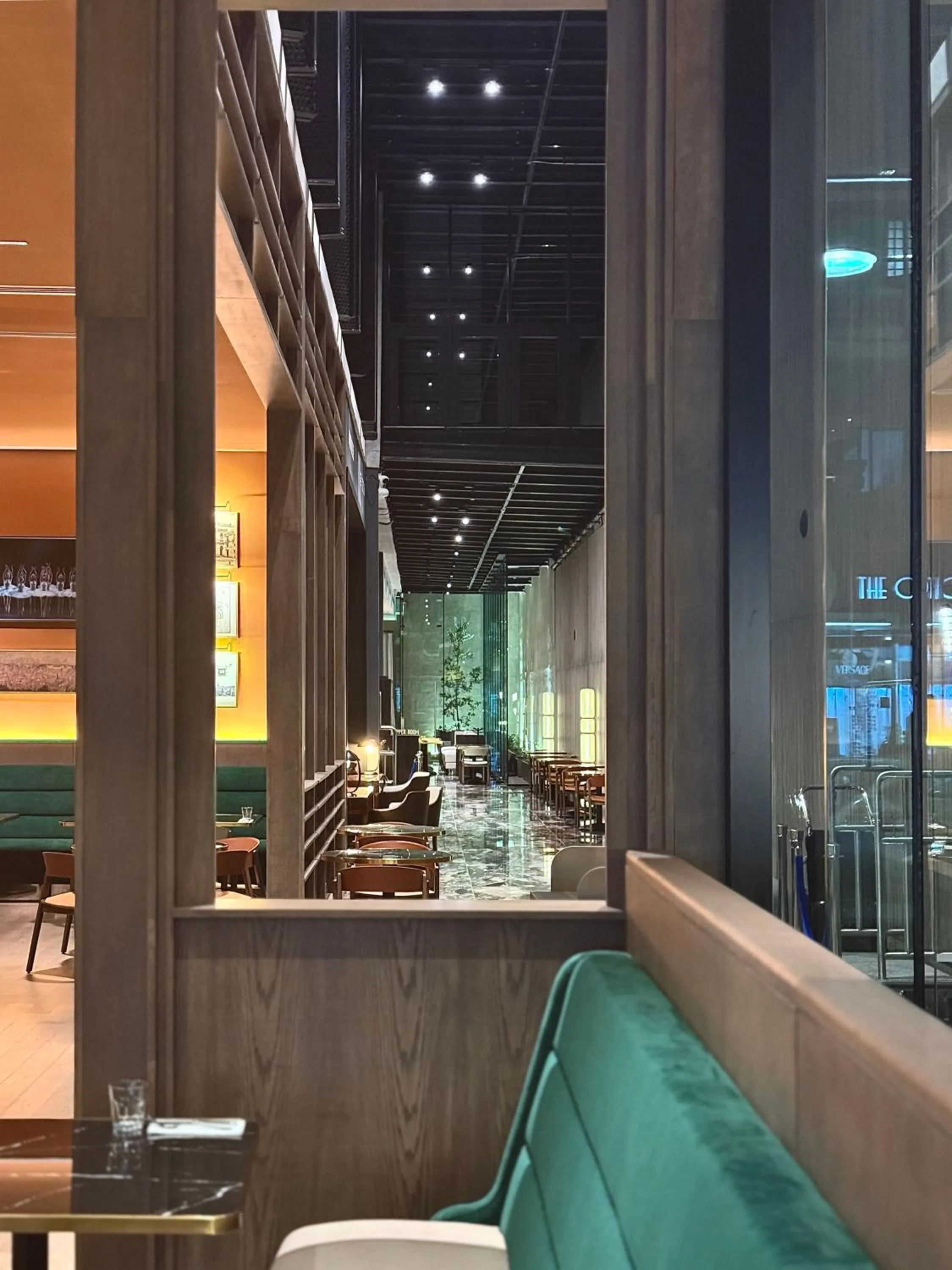 Lobby or reception in Debaines Hotel Santiago