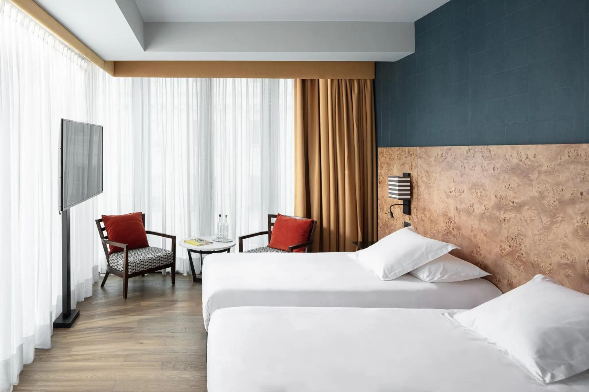 Bed in Debaines Hotel Santiago