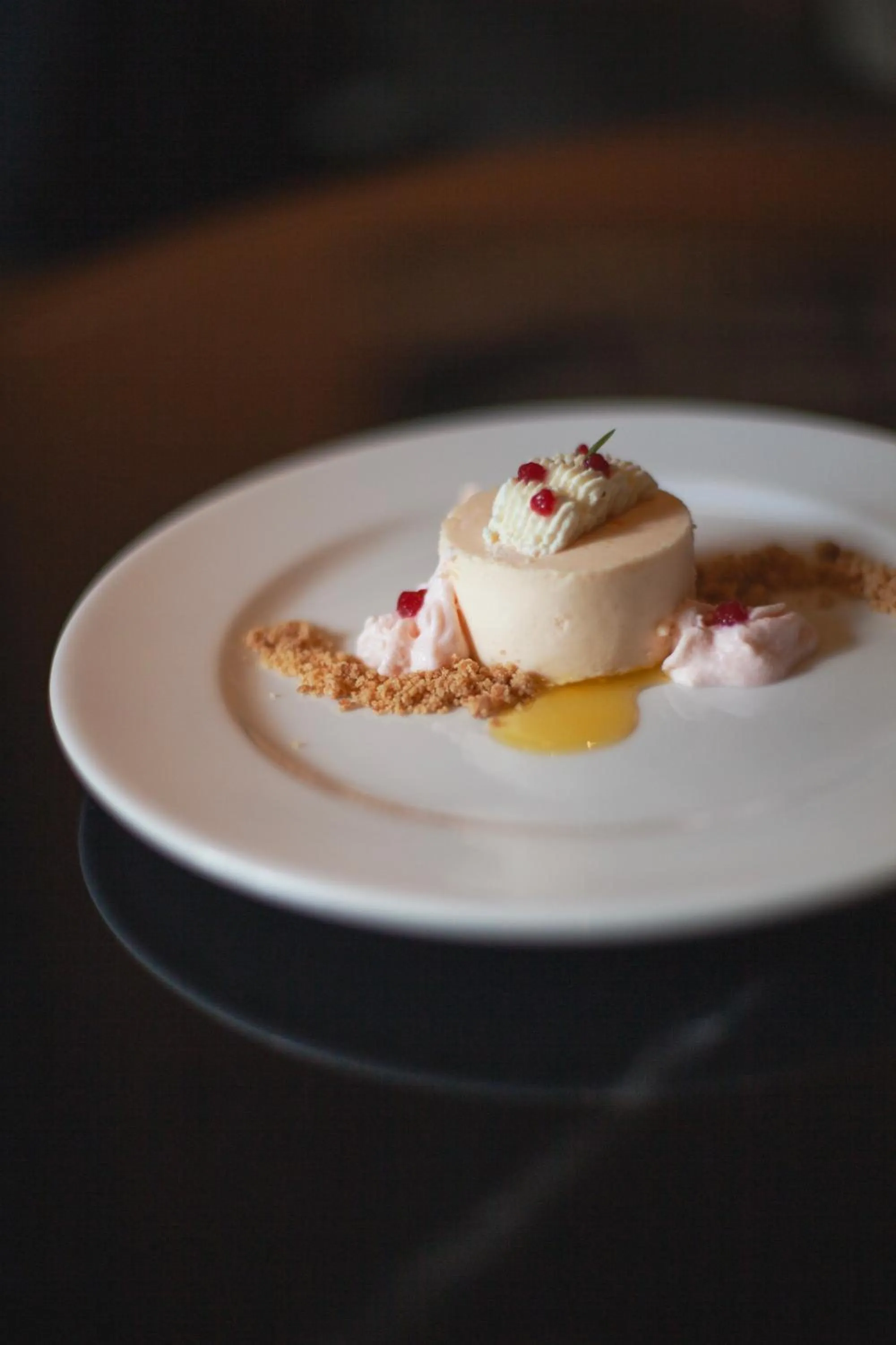 Food close-up in Debaines Hotel Santiago