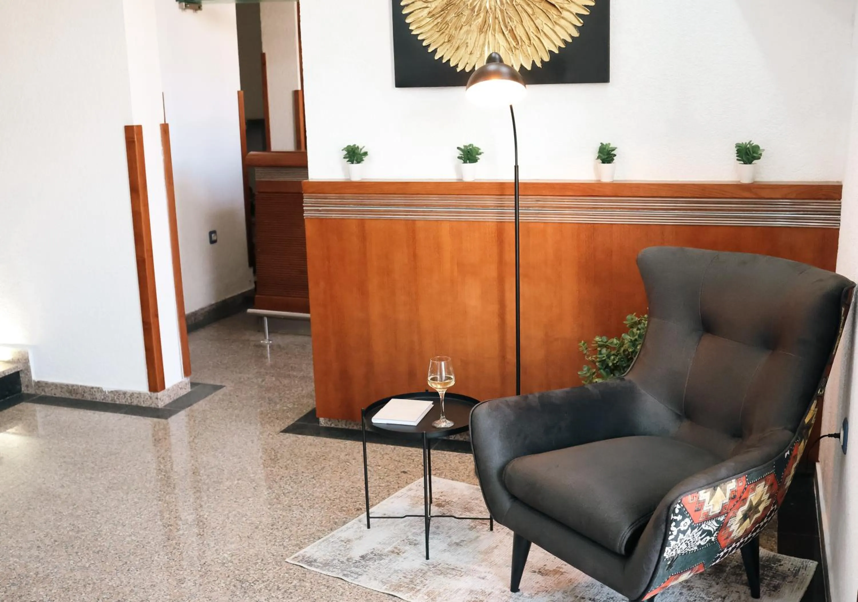 Lobby or reception in Artena Hotel