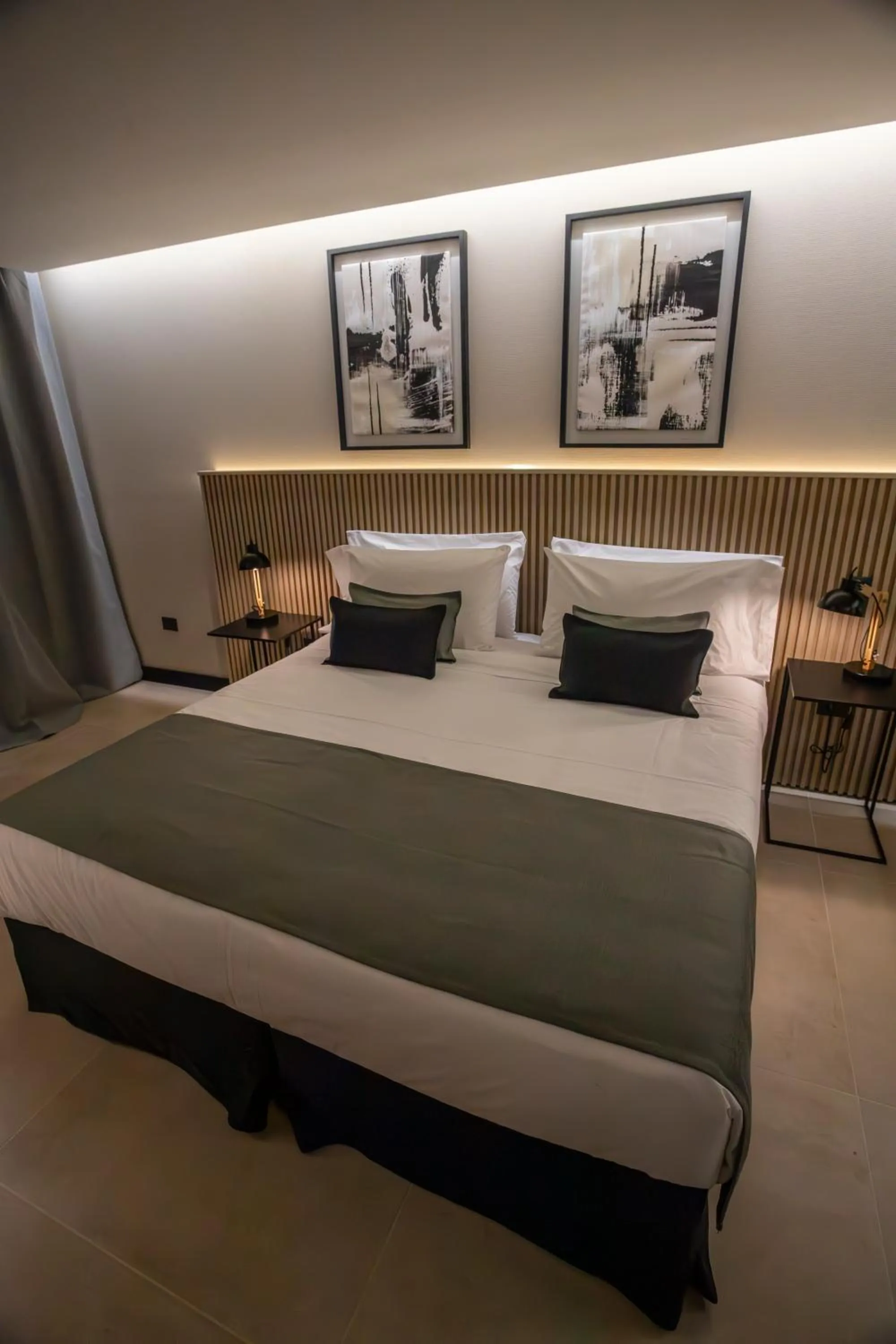 Bed in Mabra Suites