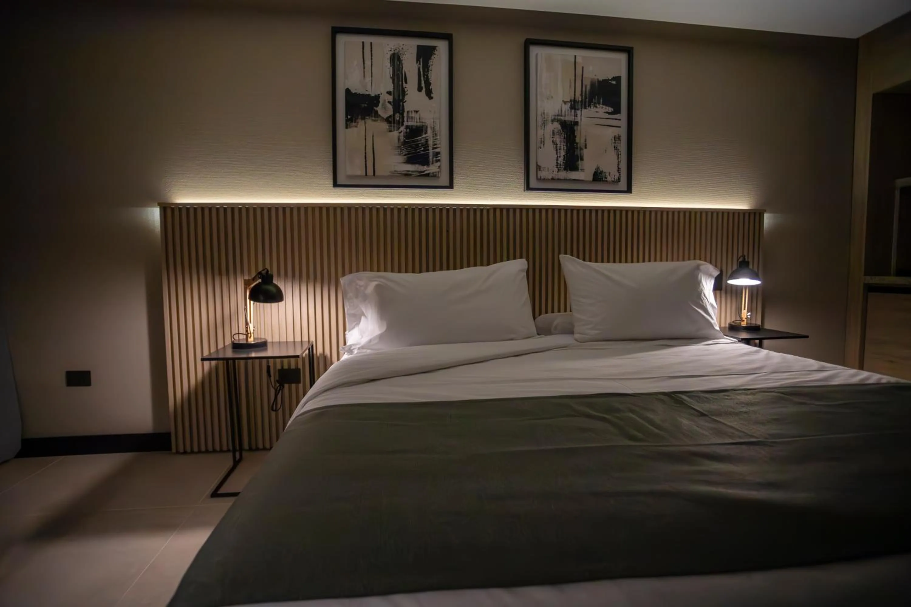 Bed in Mabra Suites