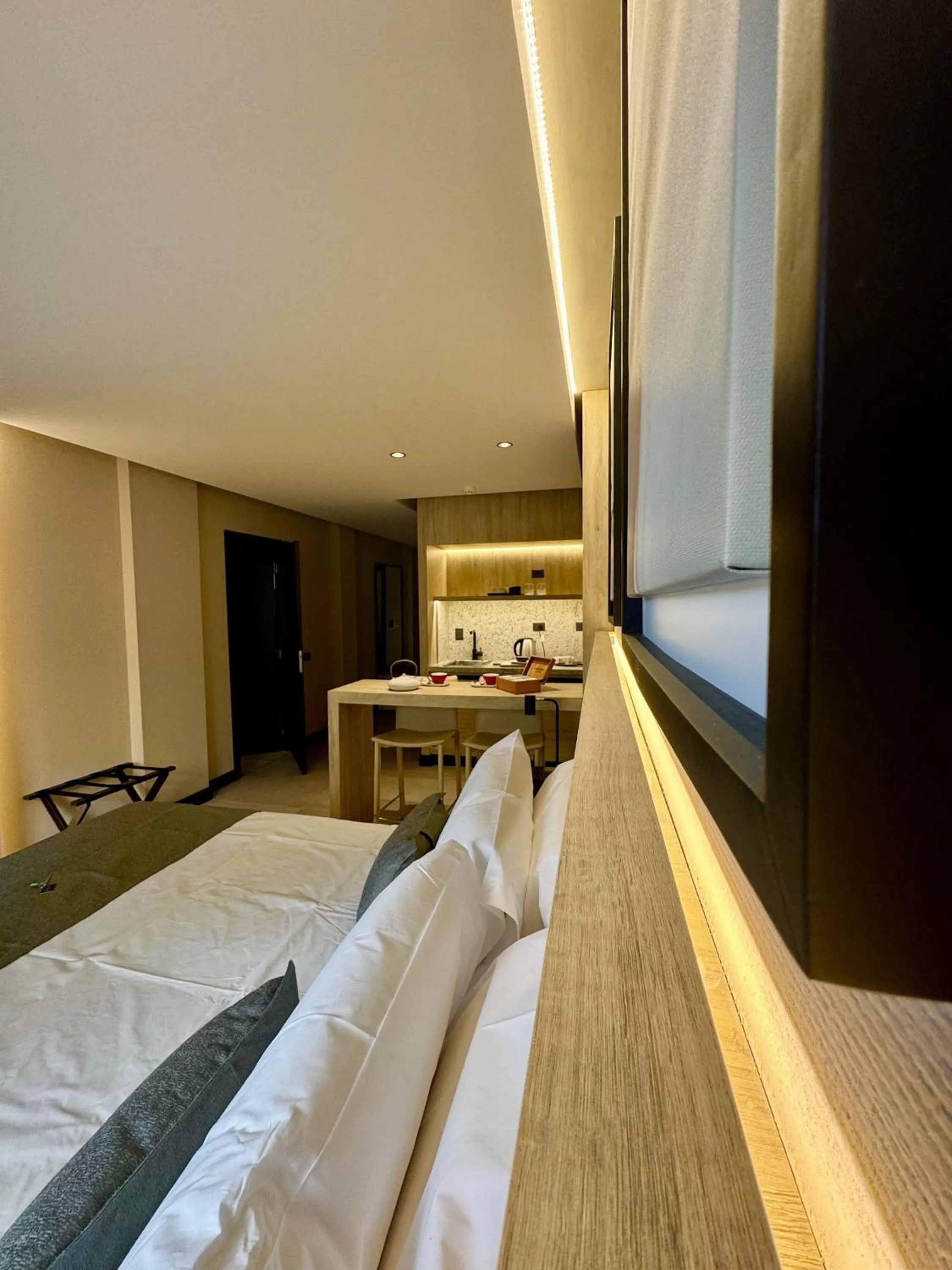 Bed in Mabra Suites
