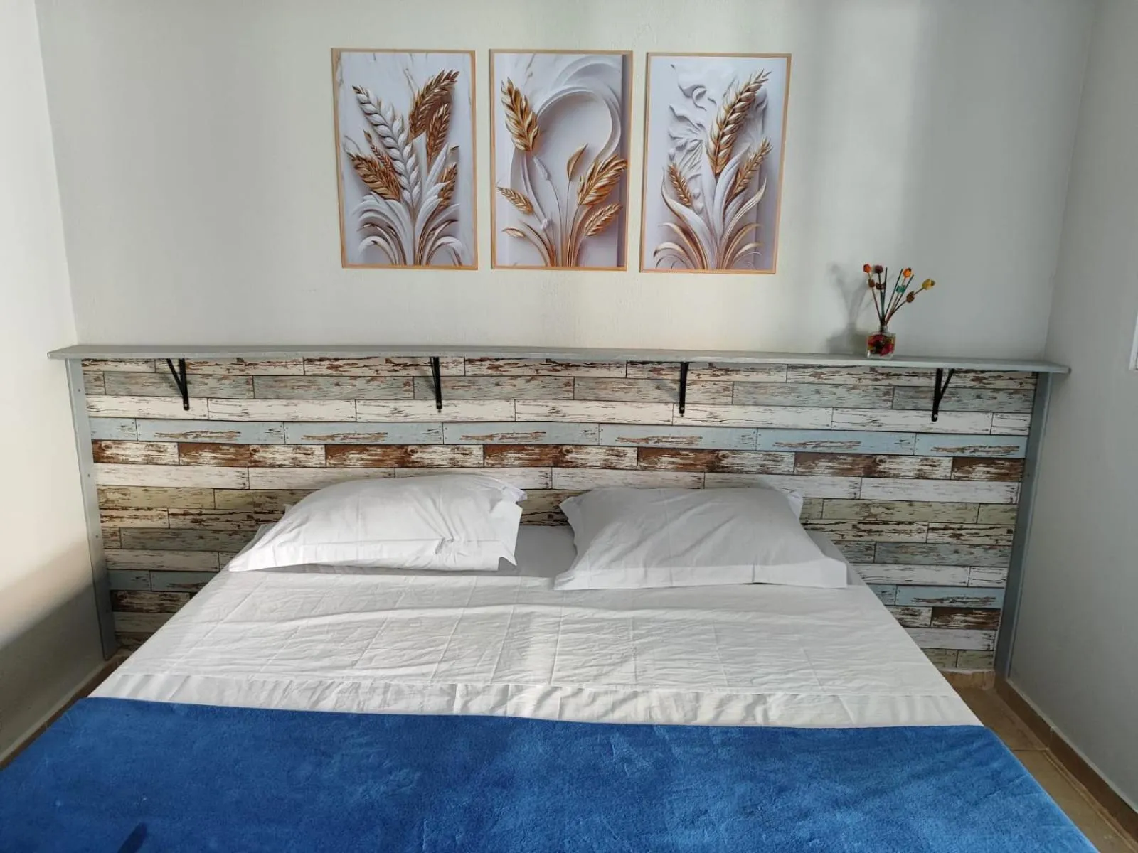 Bed in Pousada Marcatto