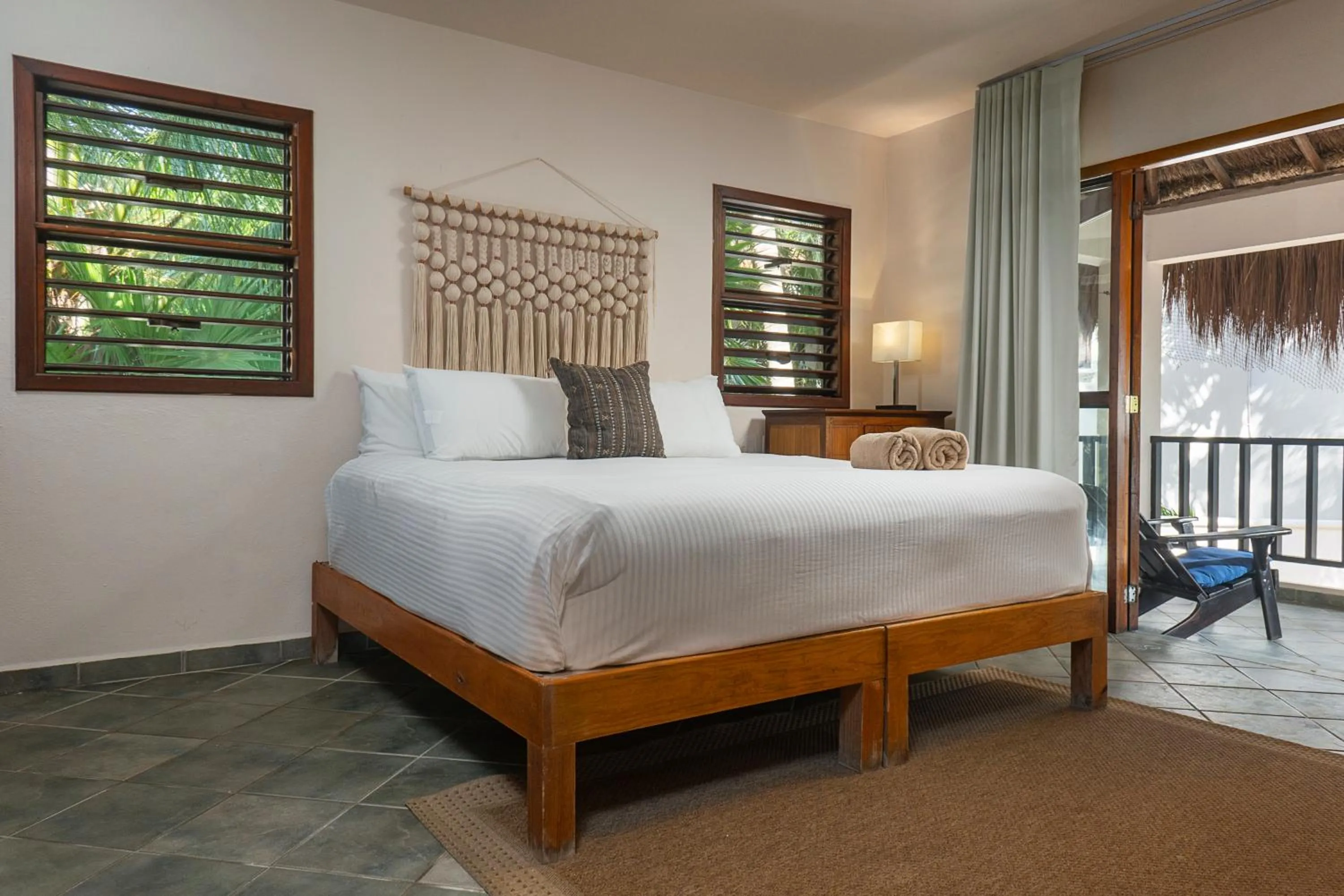 Bedroom, Bed in Mantaray Tulum