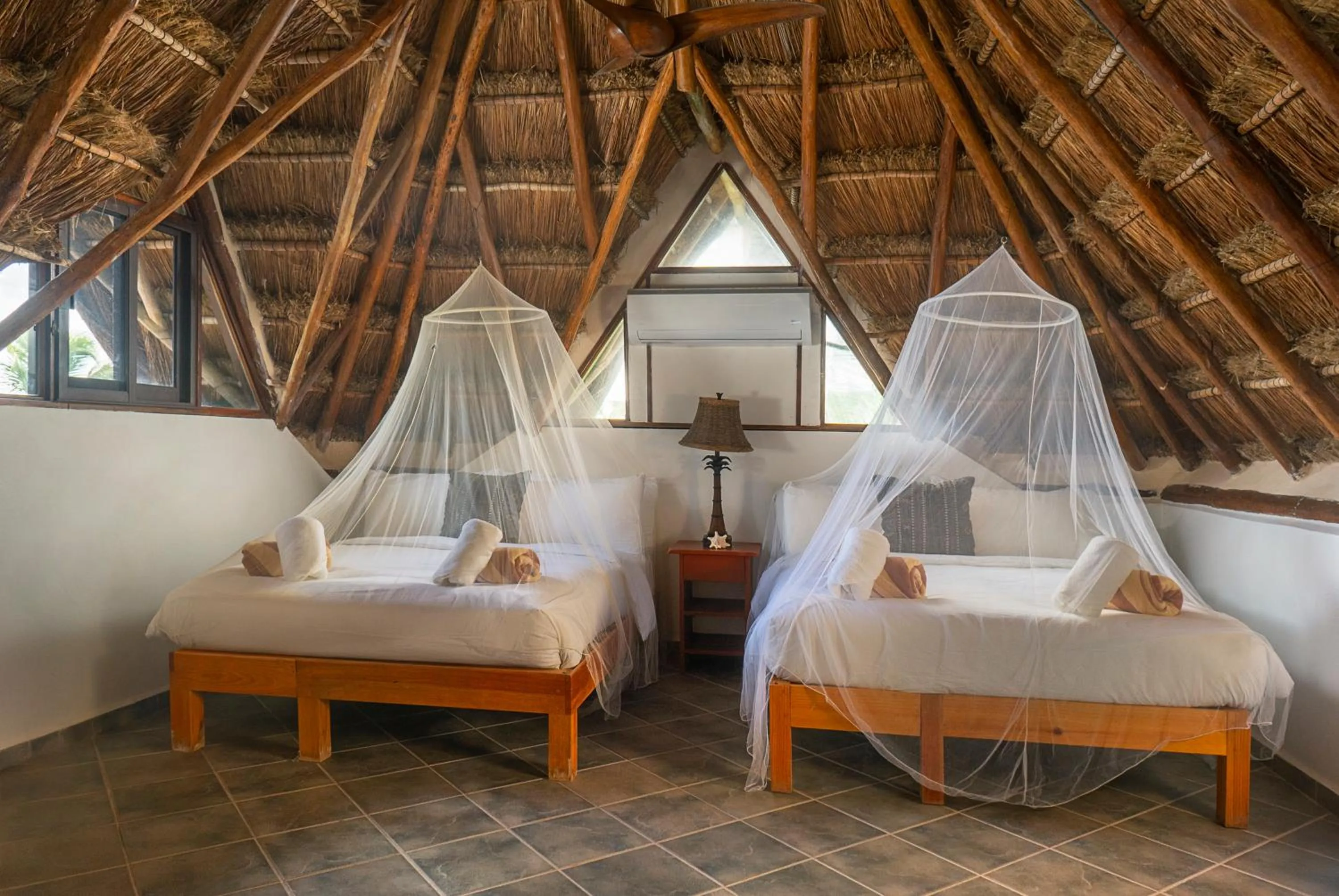 Bed in Mantaray Tulum