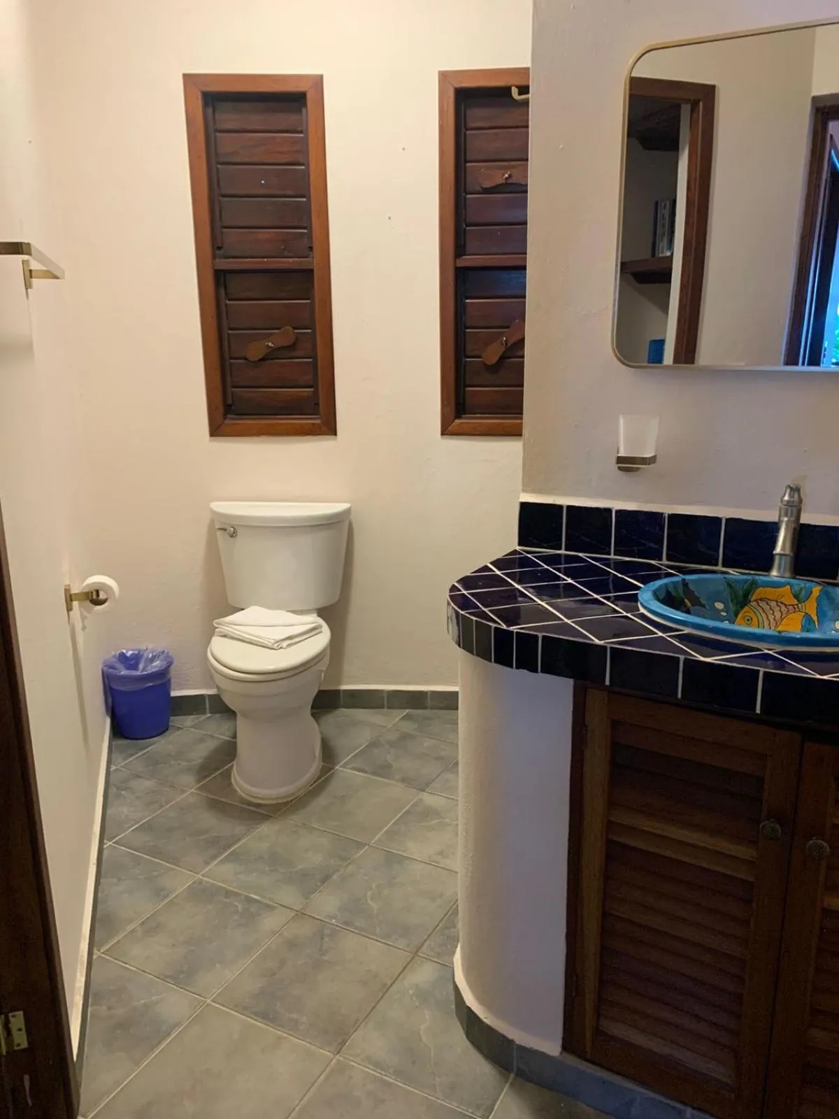 Bathroom in Mantaray Tulum