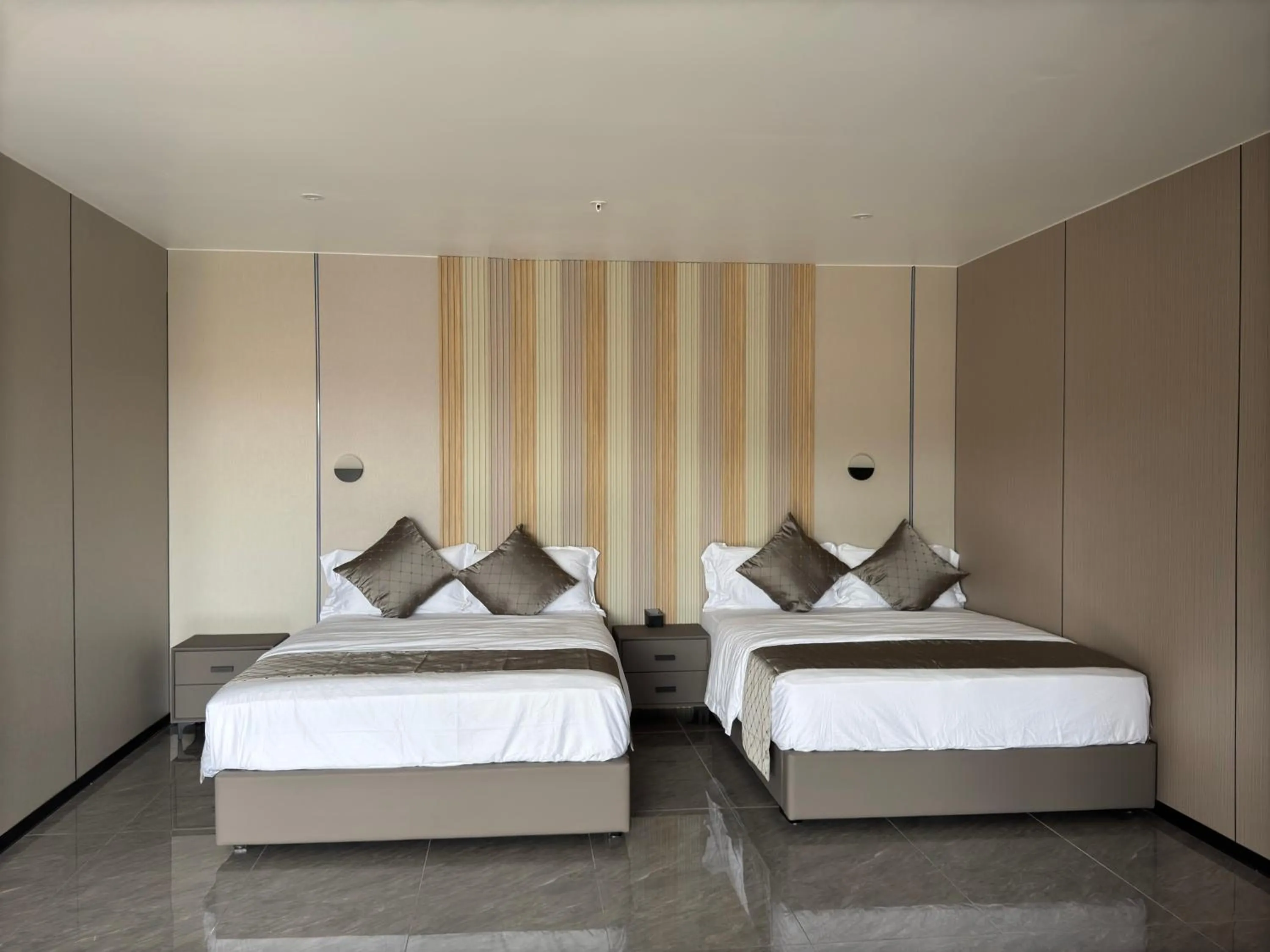 Bed in Taufusi Hotel