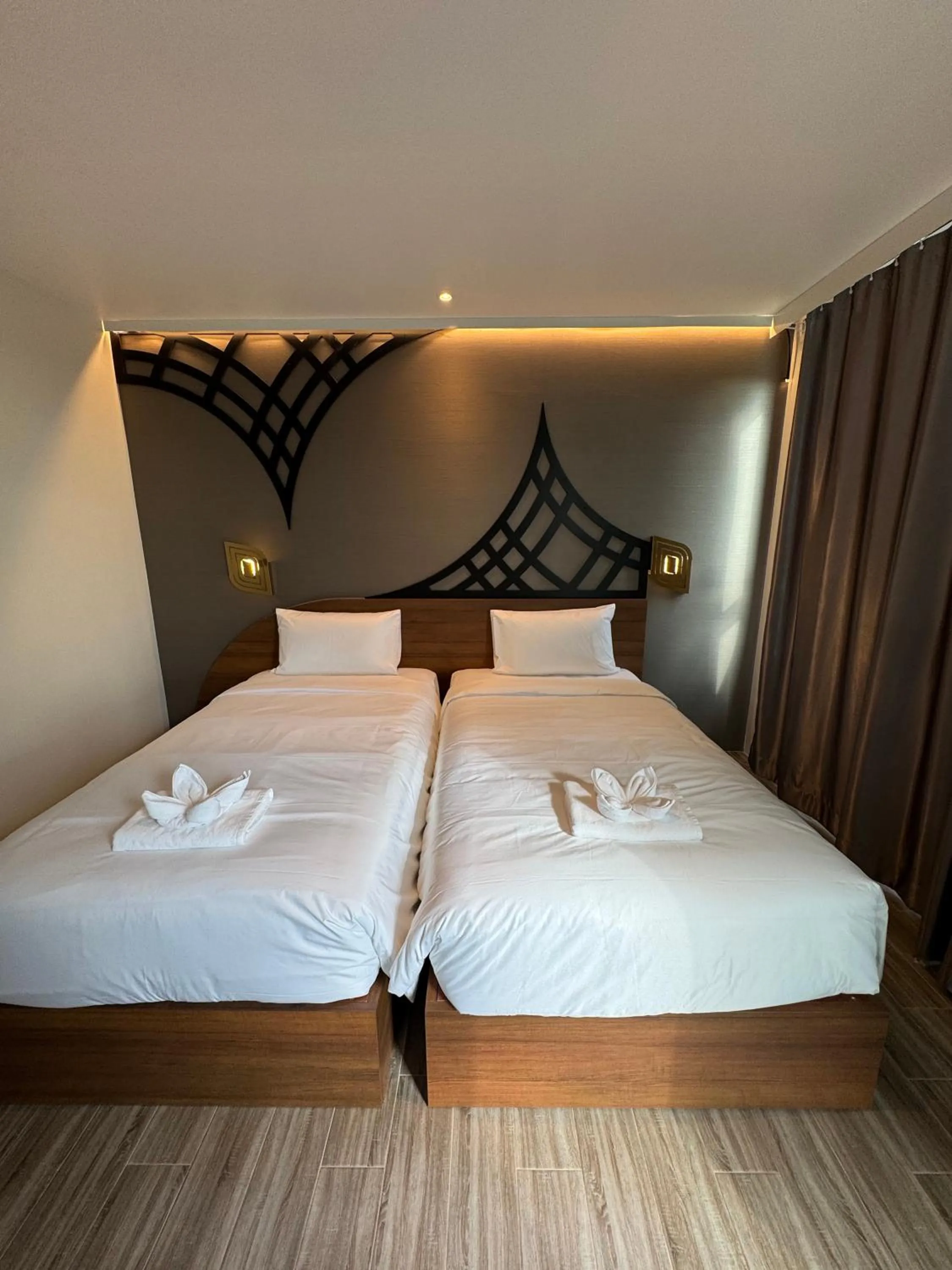 Bed in S3 Ayutthaya Hotel