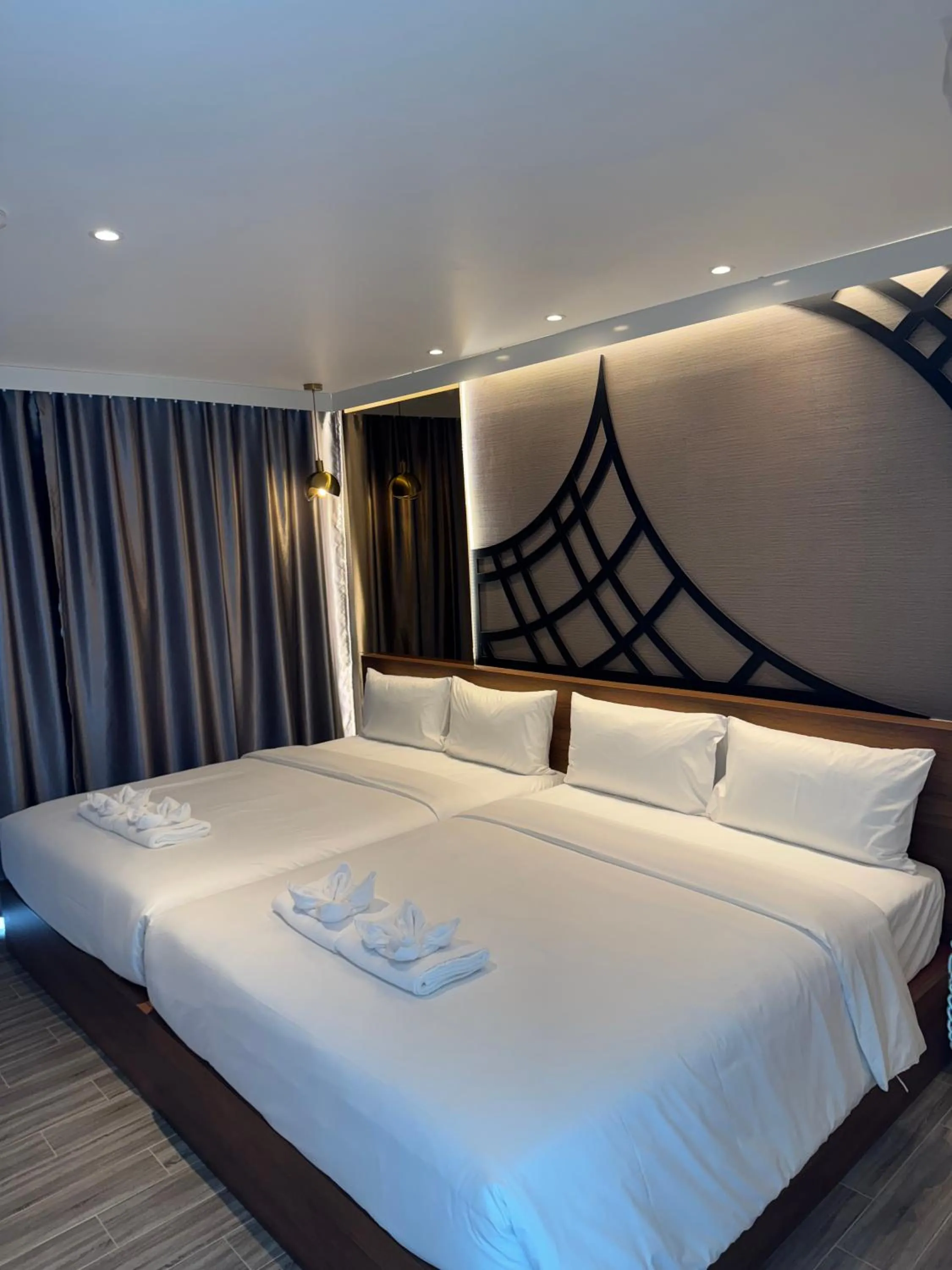 Bed in S3 Ayutthaya Hotel