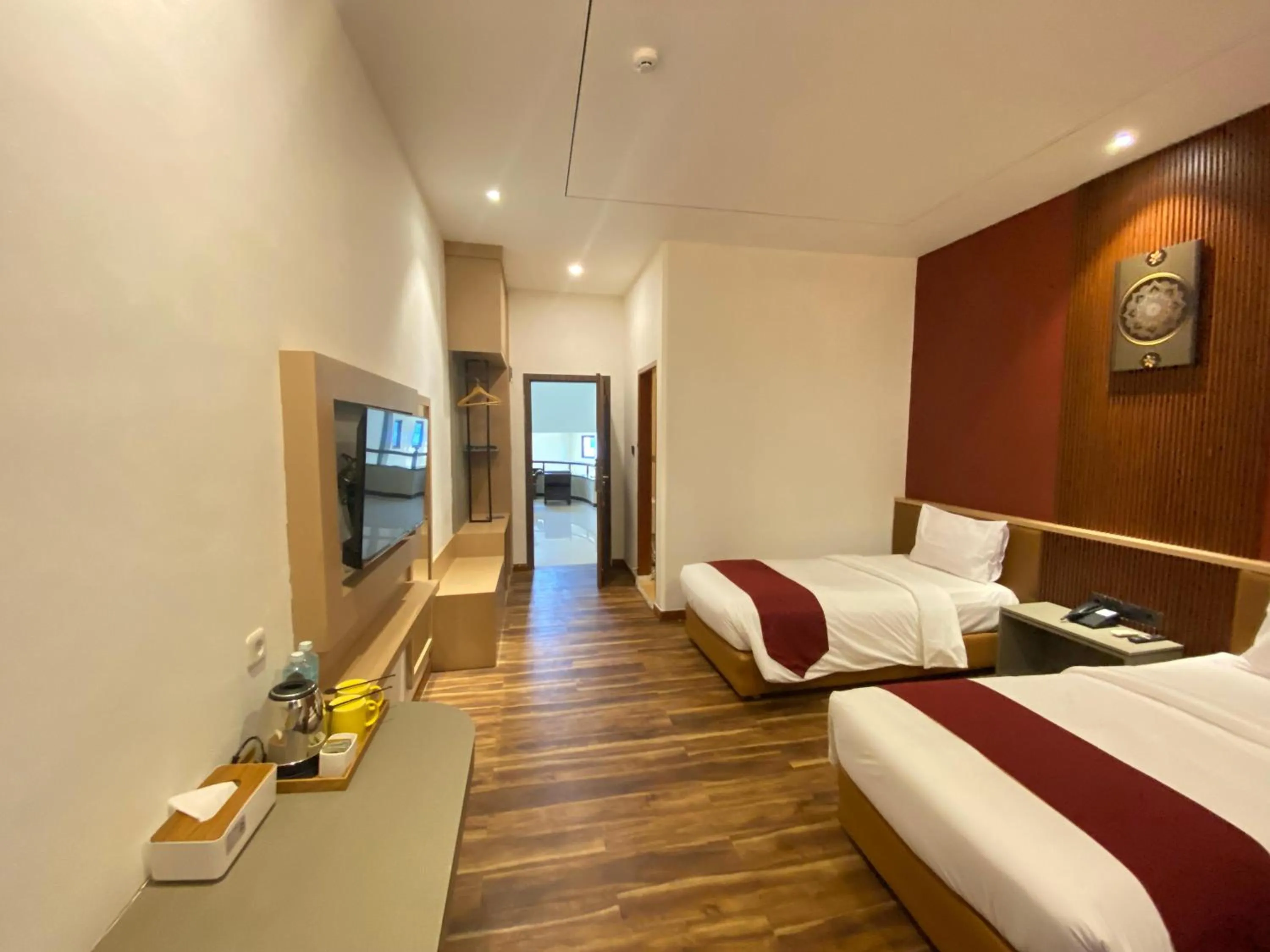 Bedroom, Bed in Parkside Meuligoe Hotel