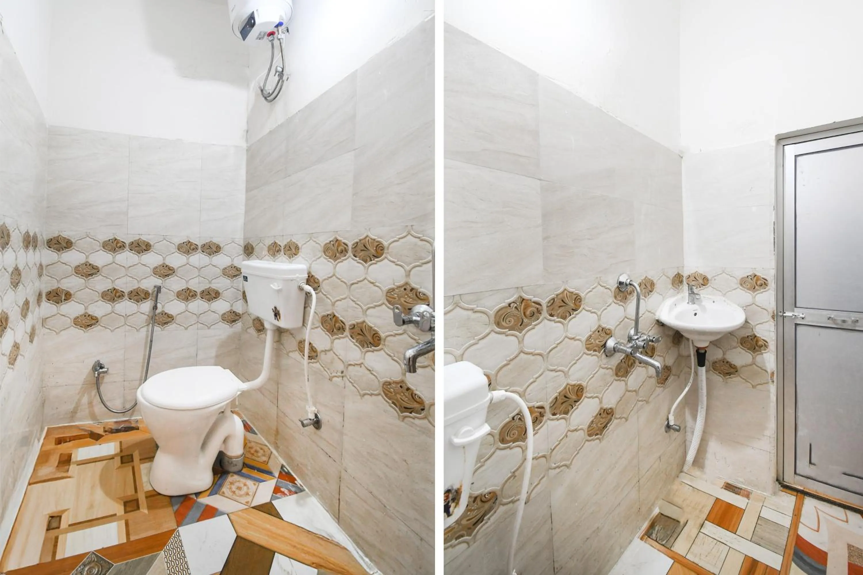 Bathroom in HOTEL O SHIVA RESIDENCY INN