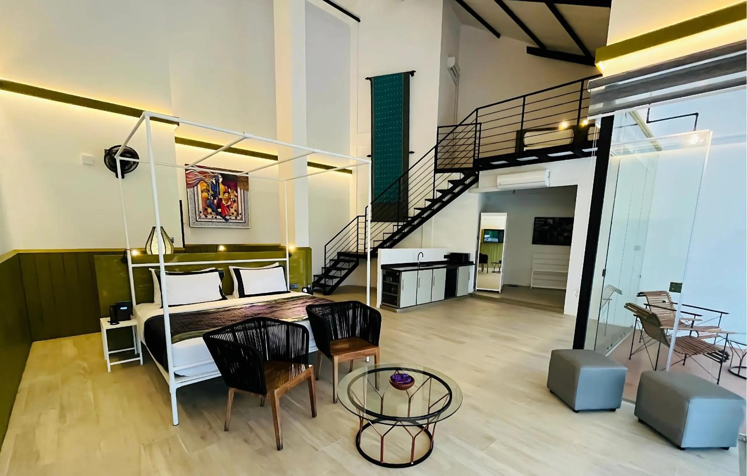 Bedroom in Amba Yaalu - Thema Collection "The first women-led hotel in Sri Lanka"