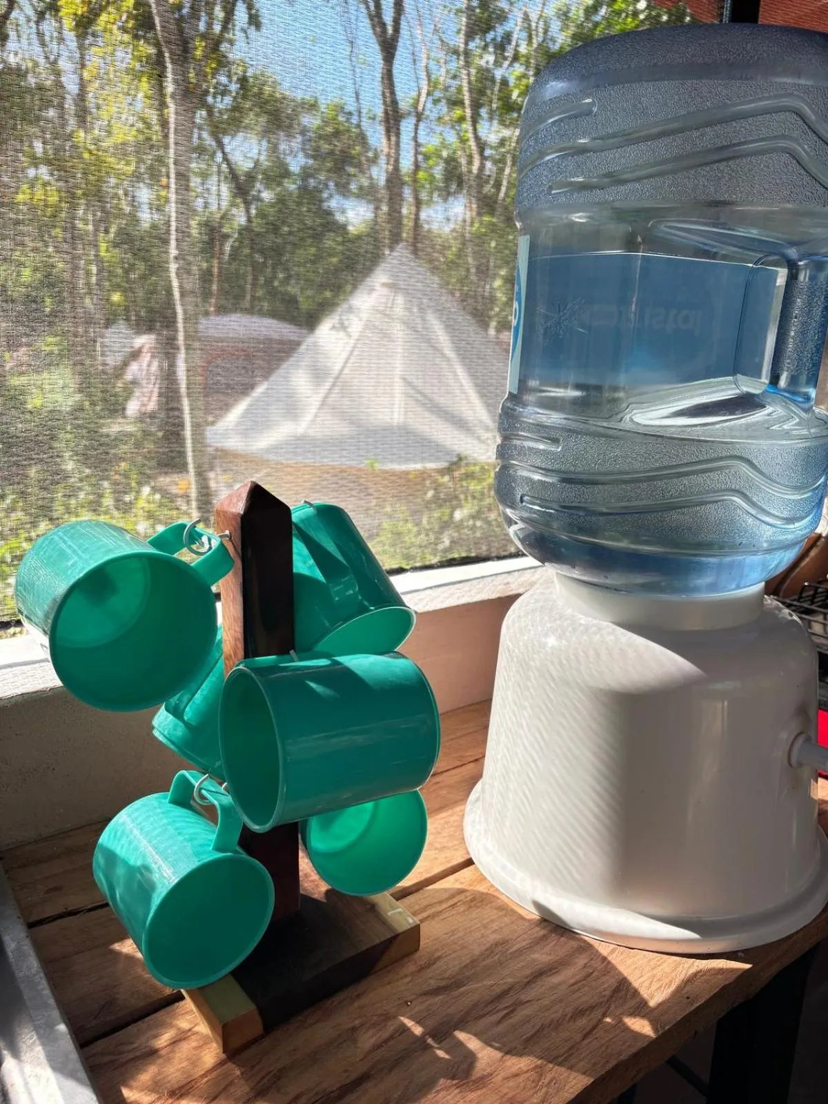 Kitchen or kitchenette in BACALAR INN Hotel