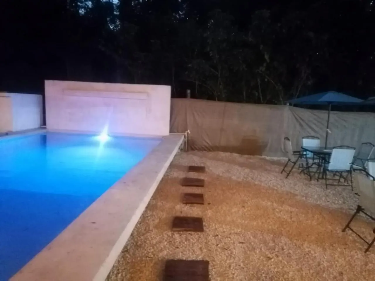 Patio in BACALAR INN Hotel