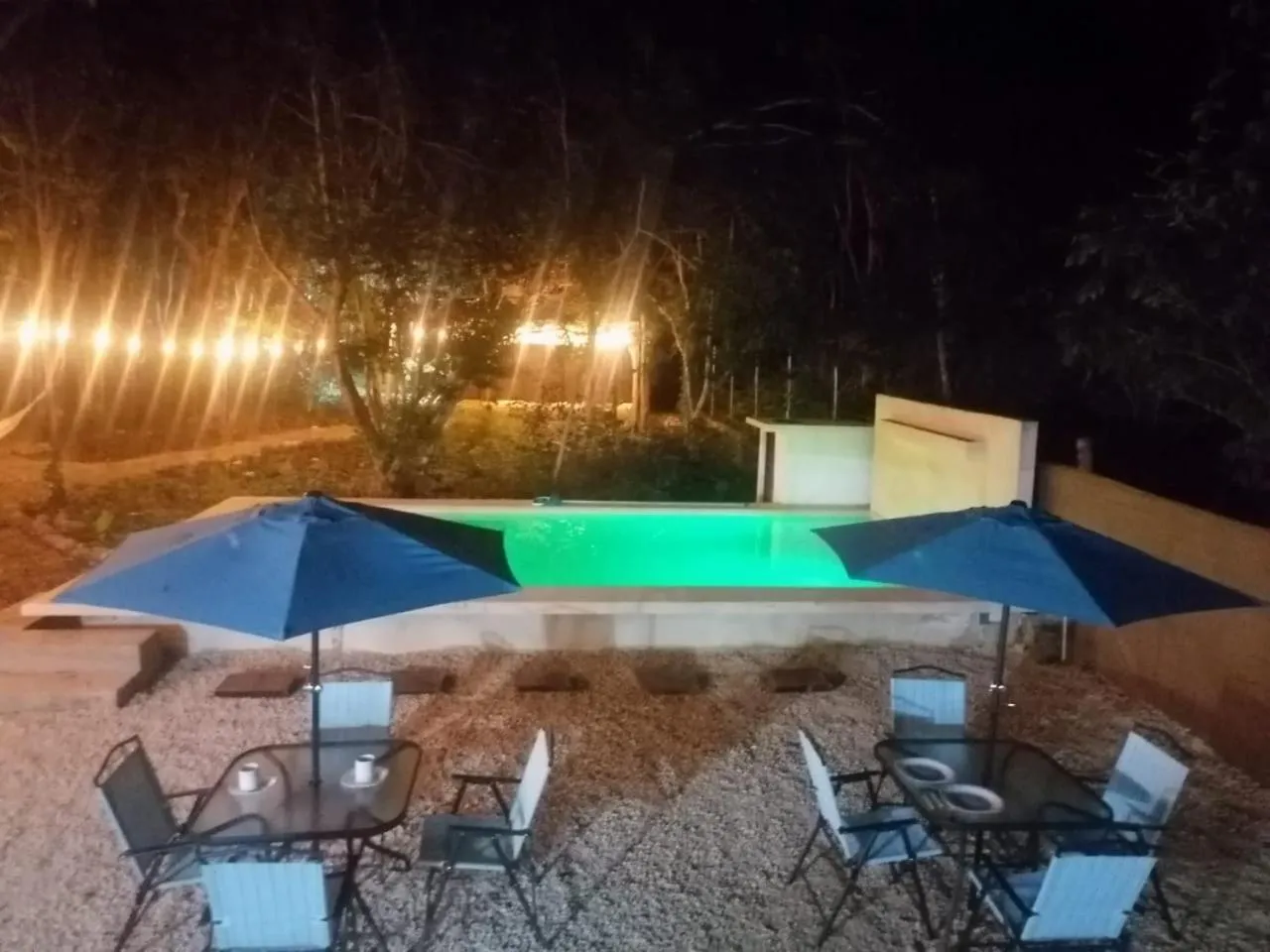 Swimming pool in BACALAR INN Hotel