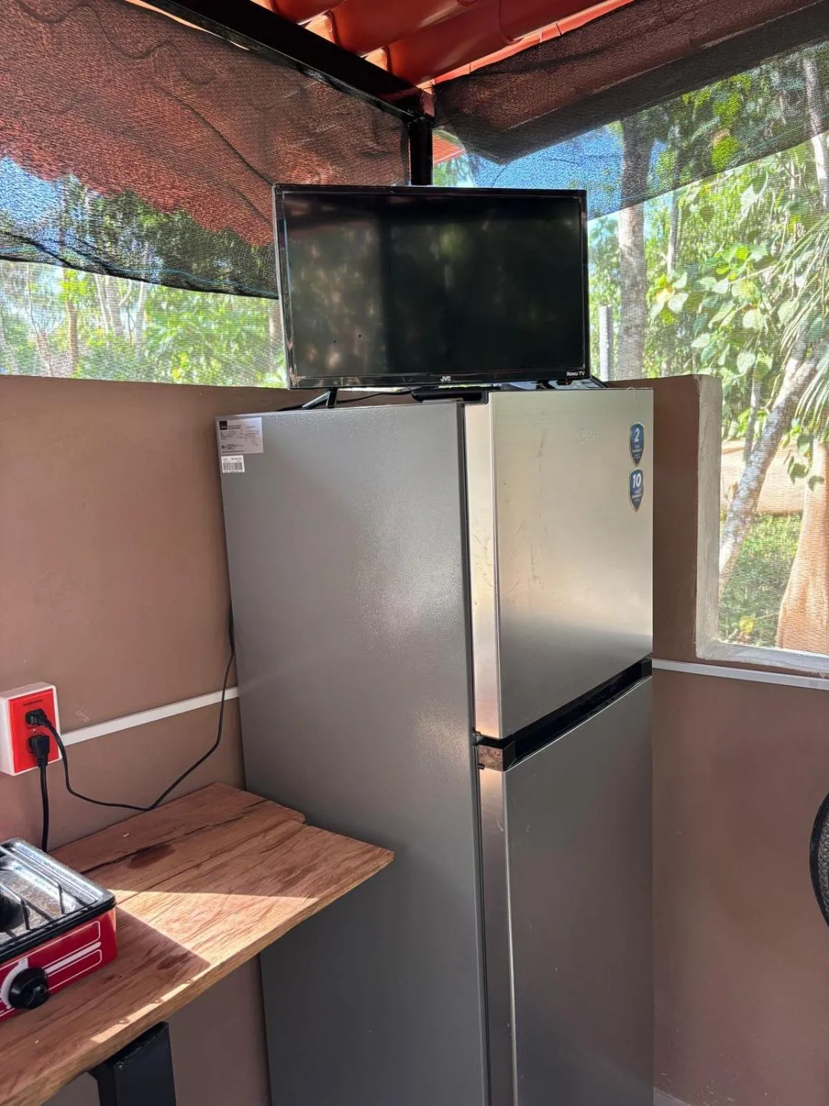 Kitchen or kitchenette in BACALAR INN Hotel