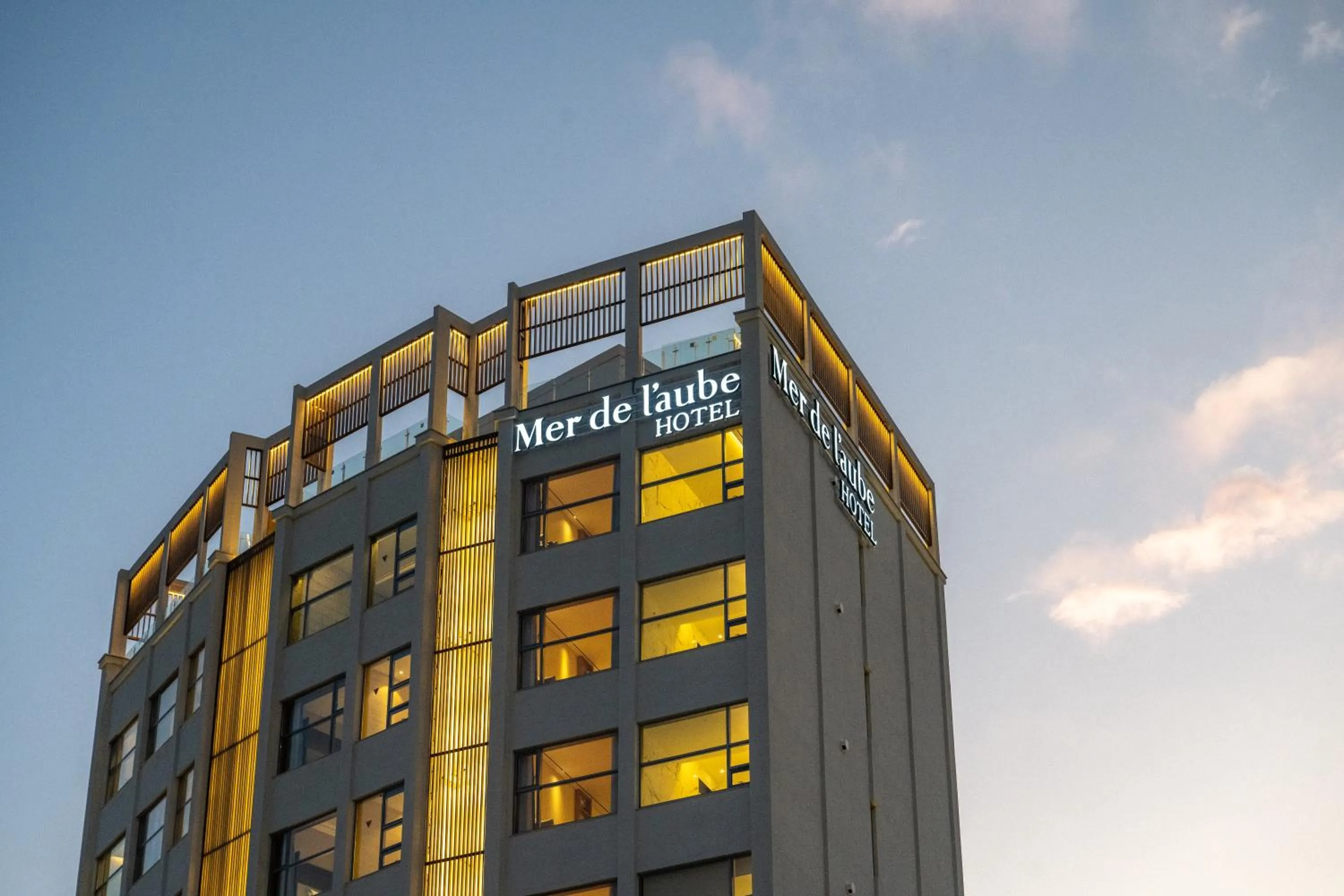 Facade/entrance in Mer de laube Hotel