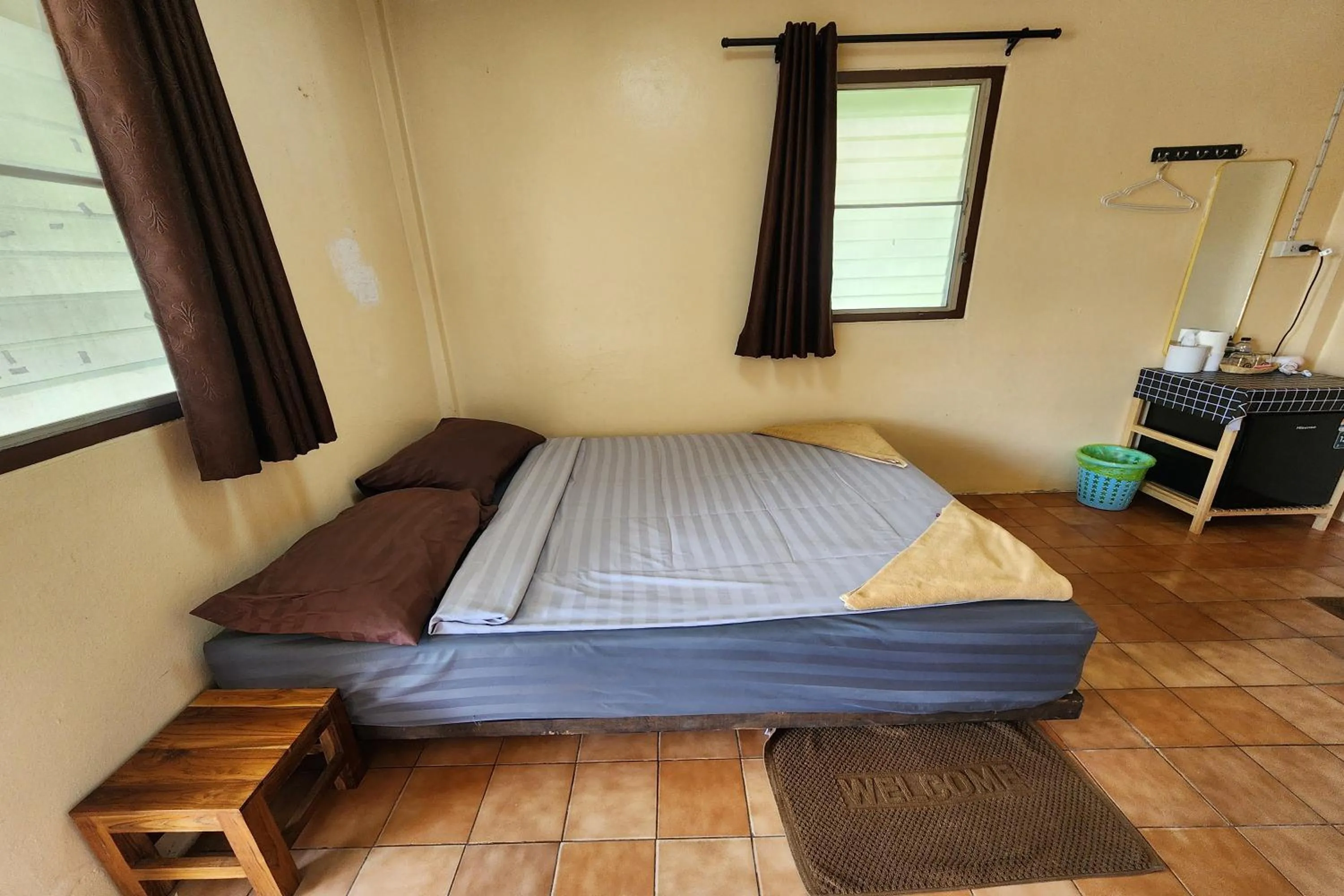 Photo of the whole room, Bed in My Pumpkin Bungalow Krabi