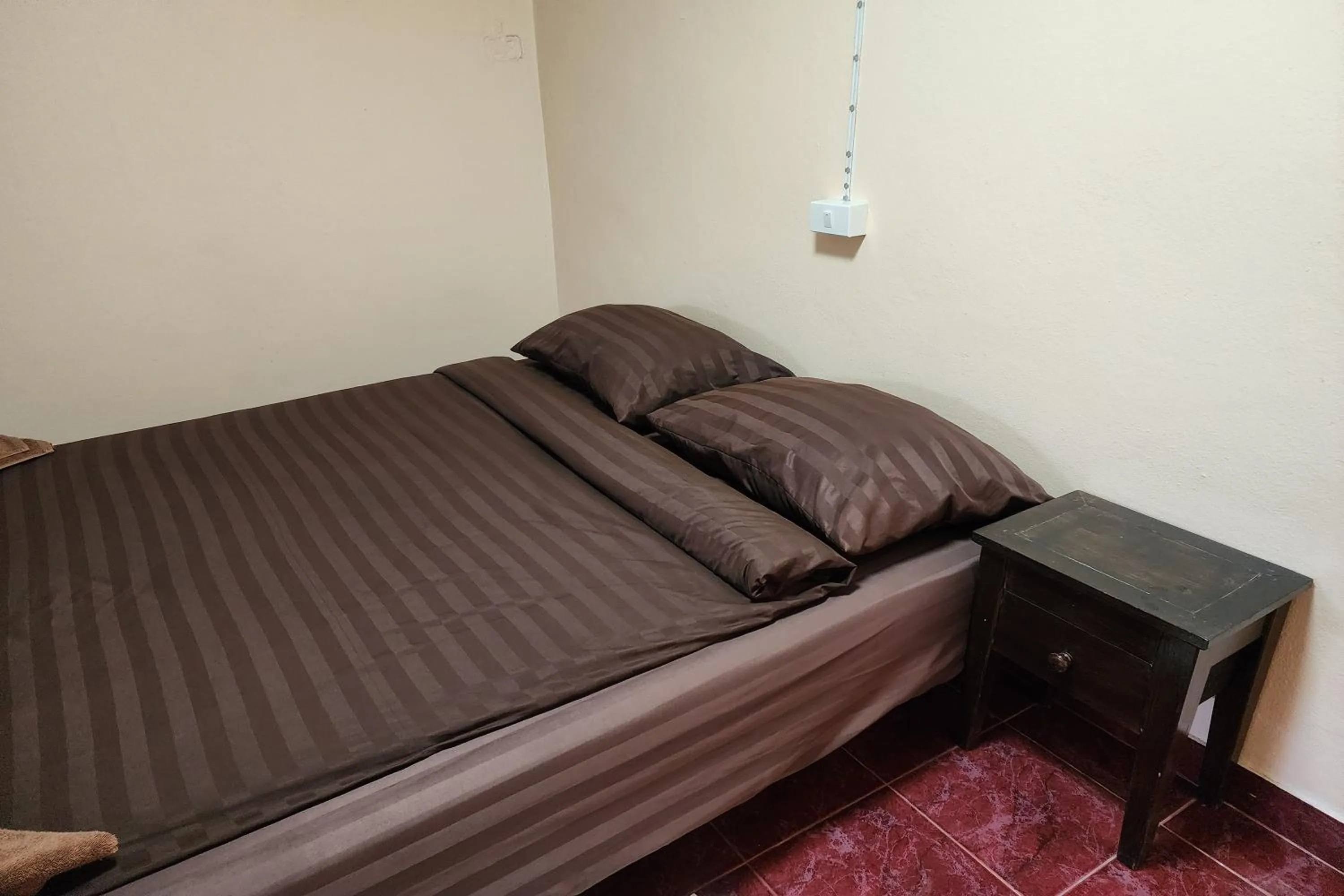 Bedroom, Bed in My Pumpkin Bungalow Krabi