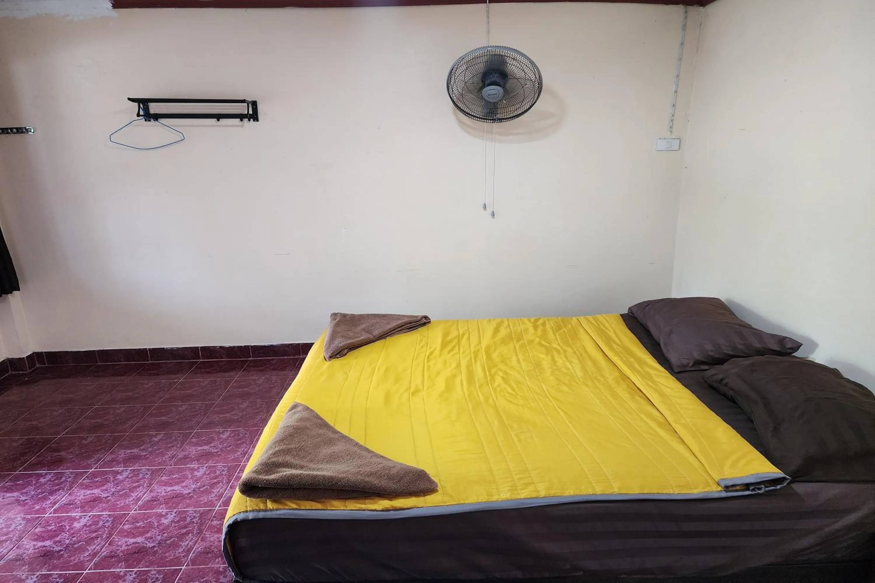 Bedroom, Bed in My Pumpkin Bungalow Krabi