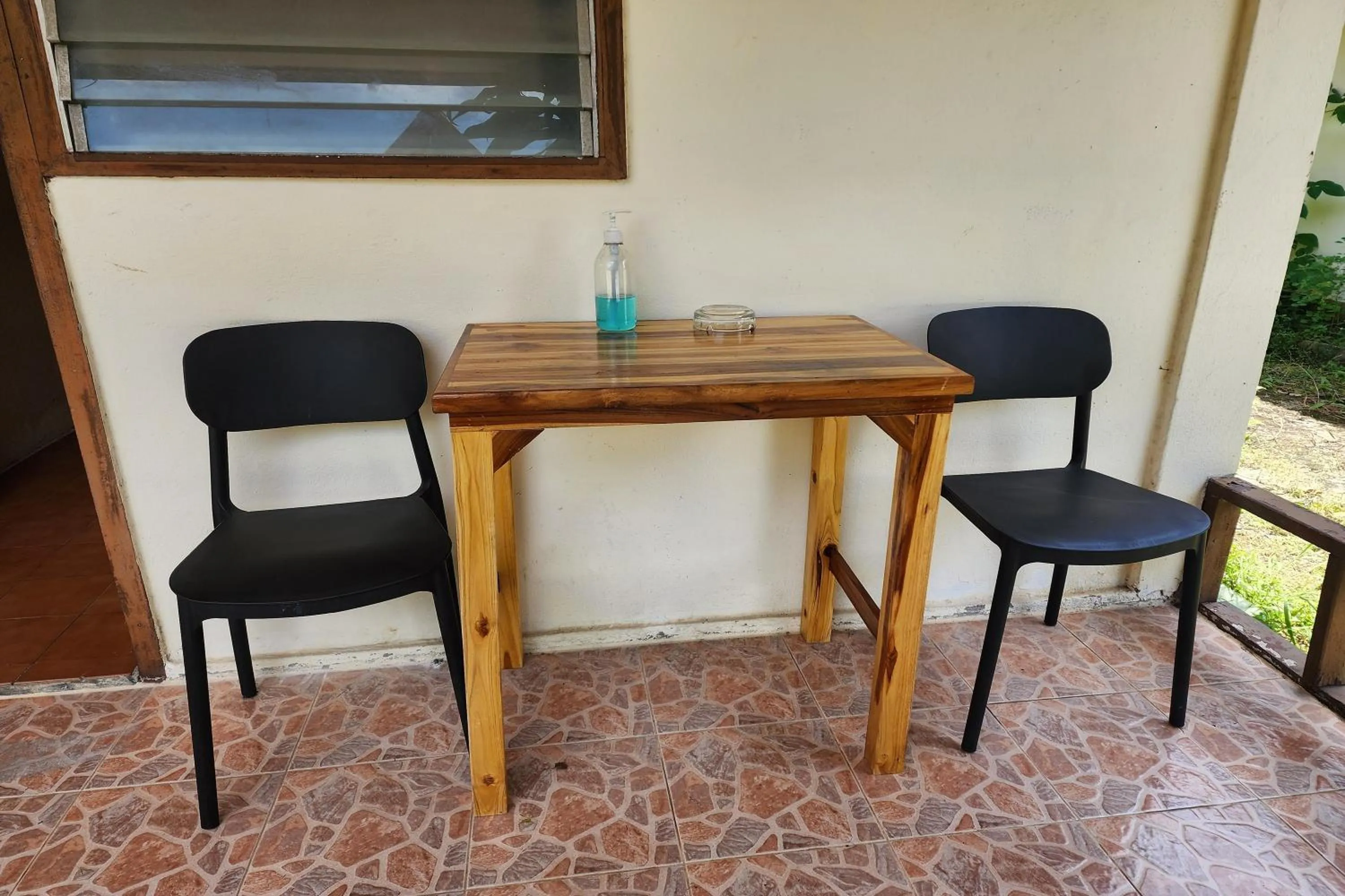 Seating area in My Pumpkin Bungalow Krabi