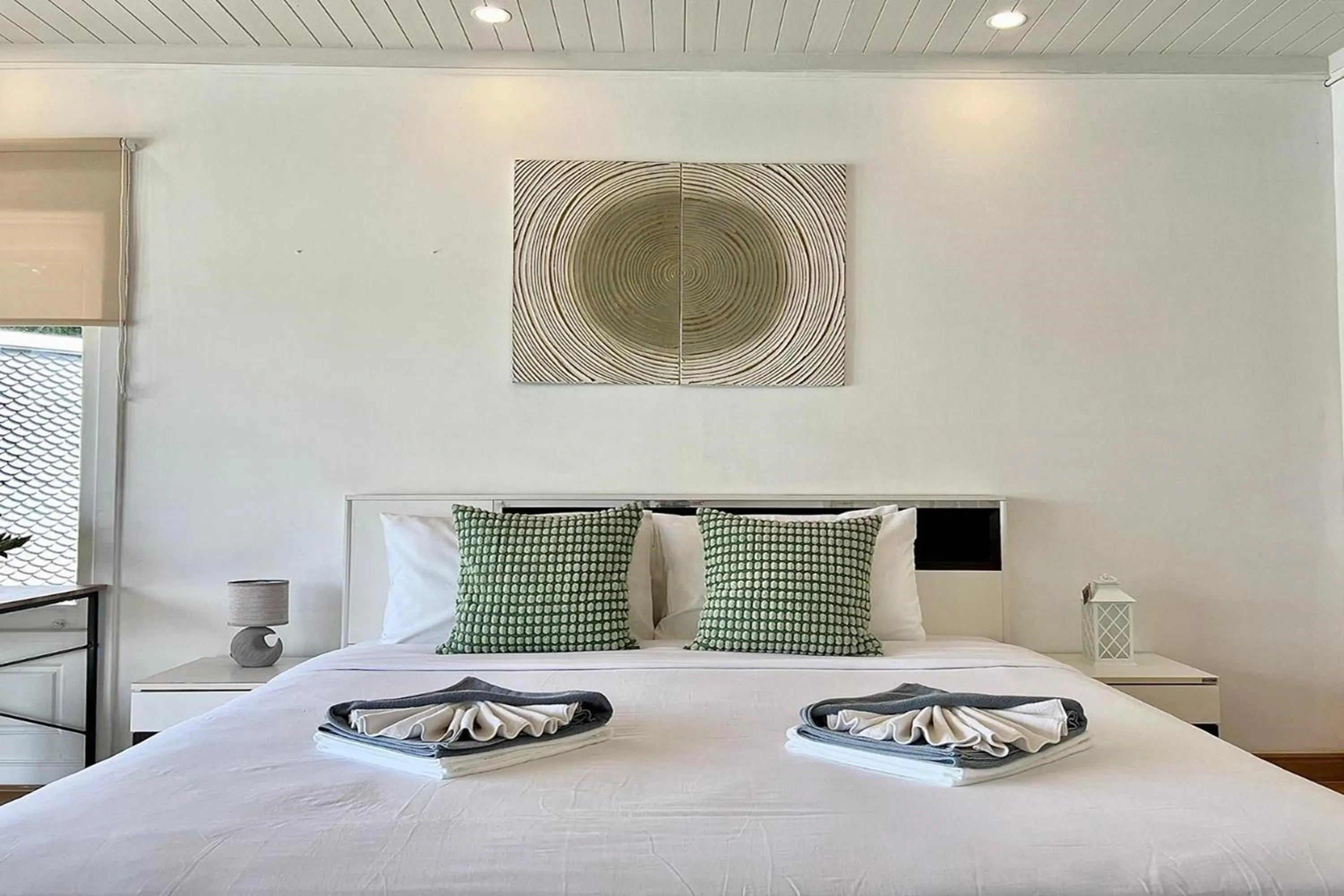 Bedroom in Panorama Ocean Villas, Kamala