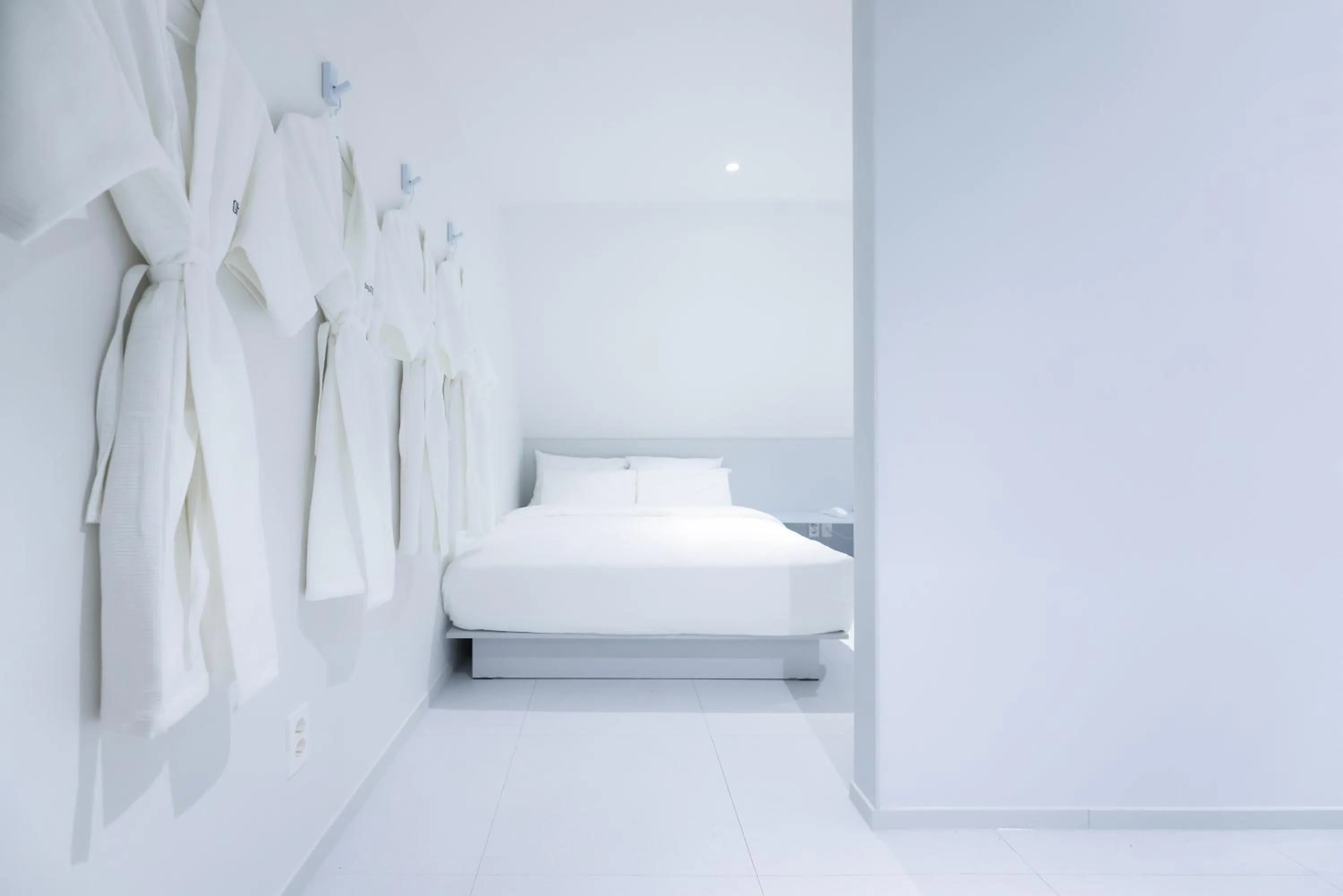 Bed in Anook Air Hotel Chuncheon