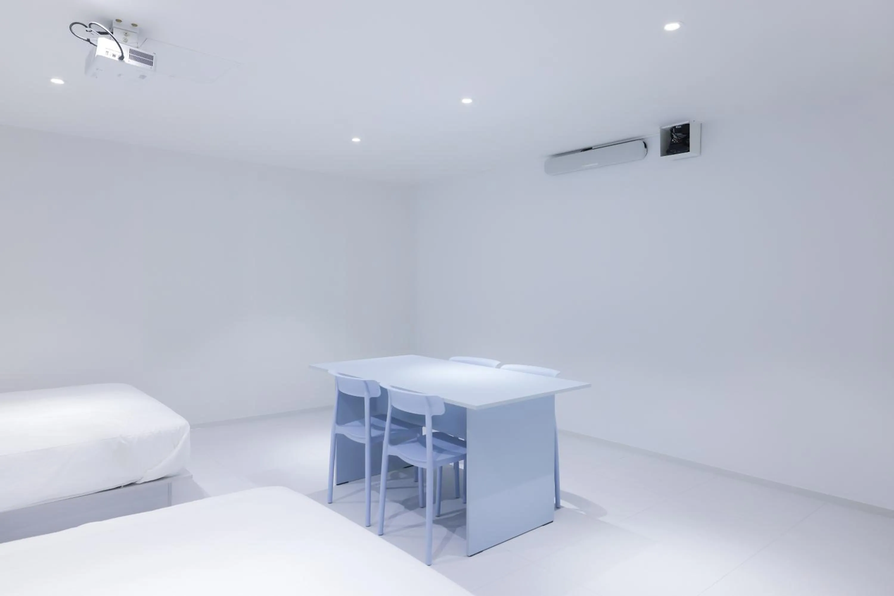 Bed in Anook Air Hotel Chuncheon