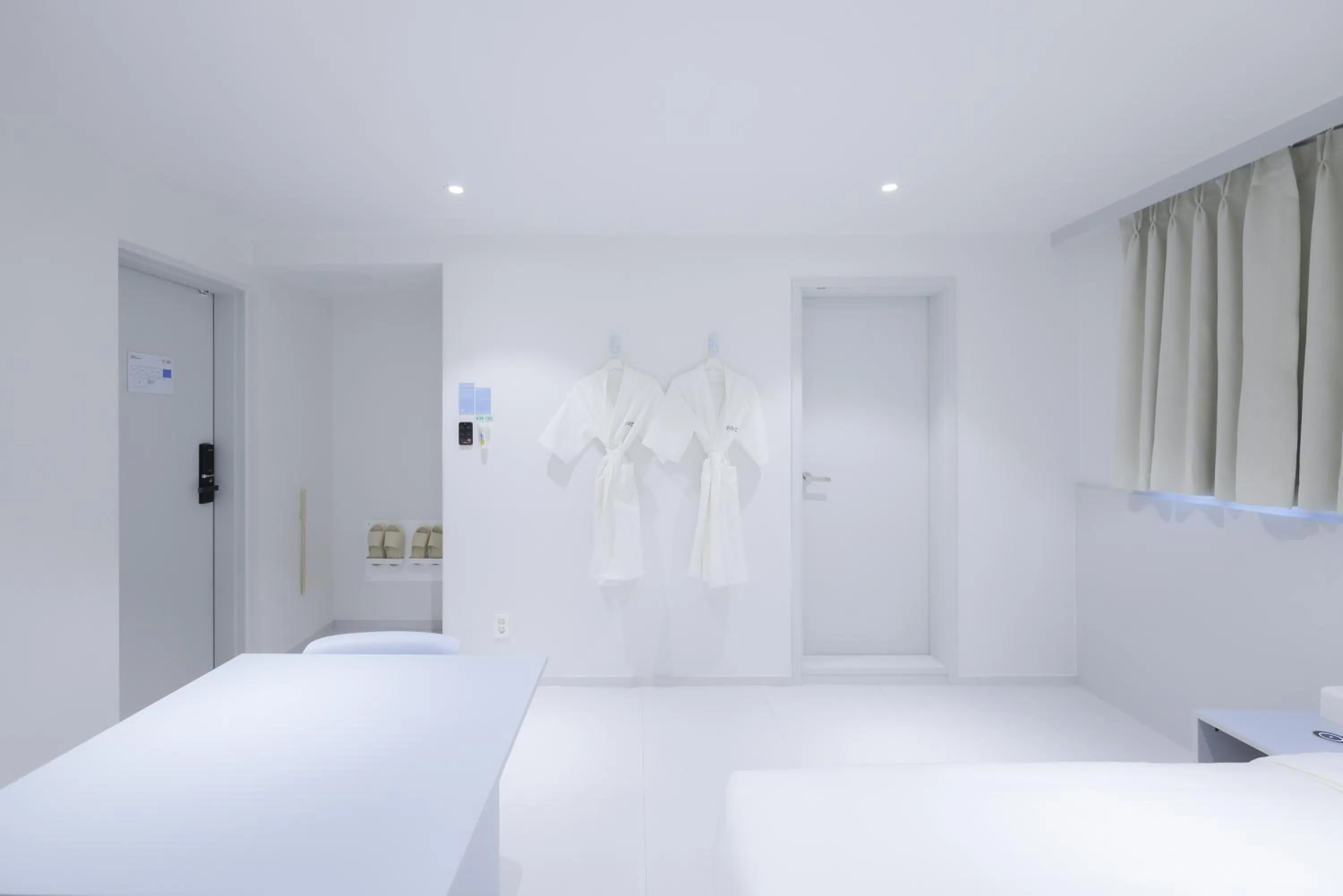 Bed in Anook Air Hotel Chuncheon