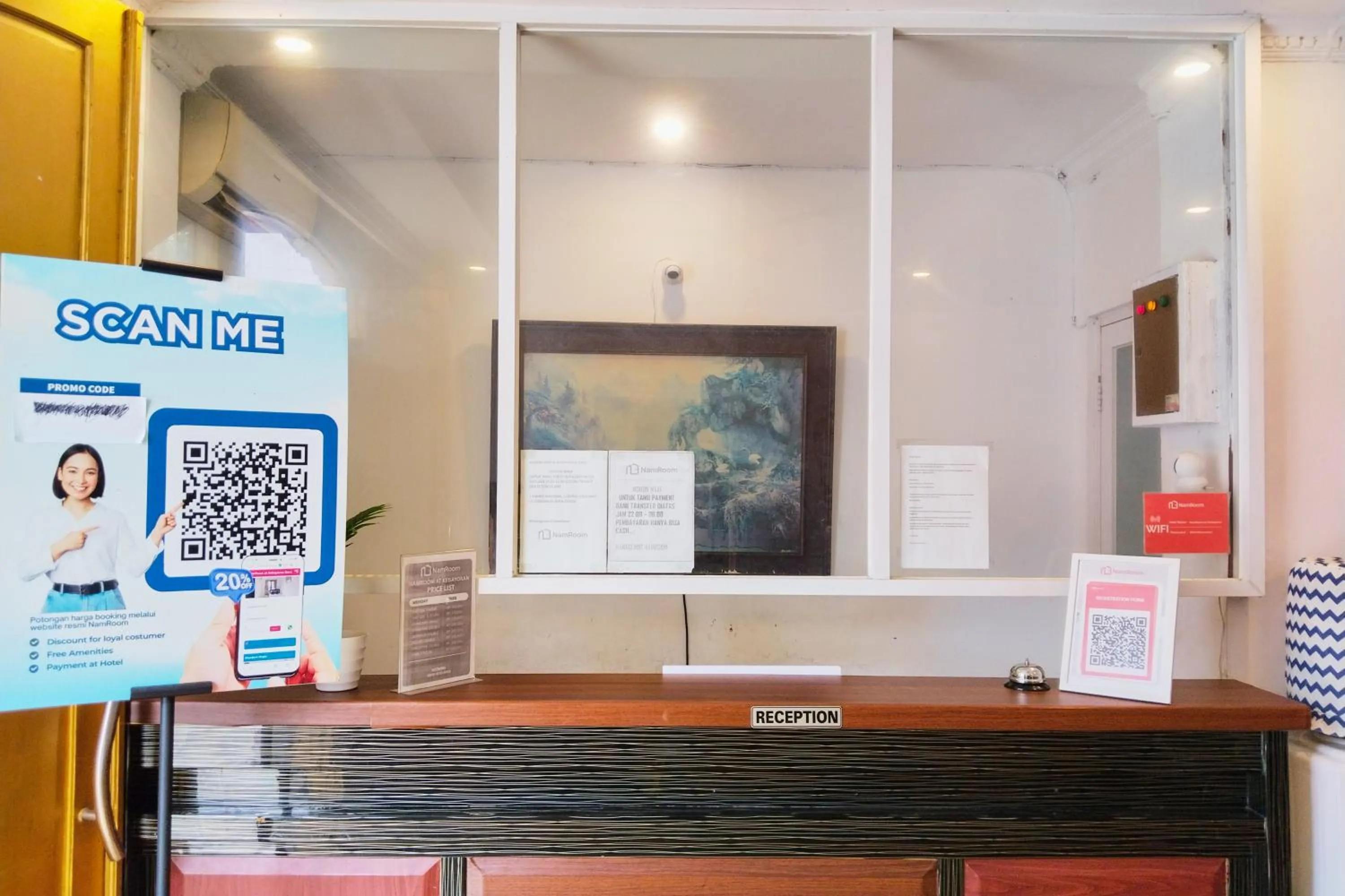 Lobby or reception in NamRoom at Kebayoran Baru