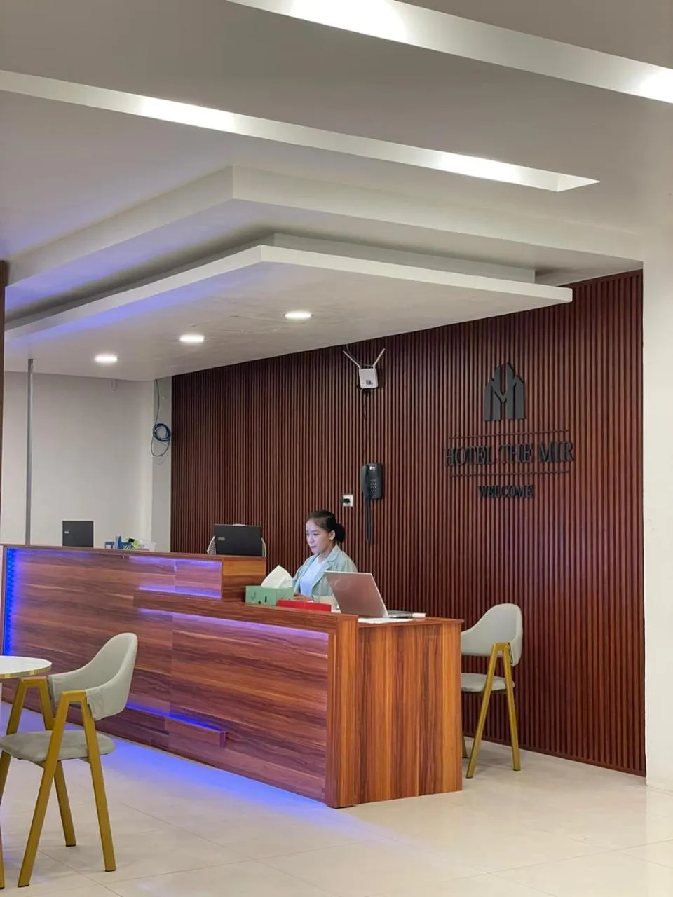 Lobby or reception in HOTEL the MIR