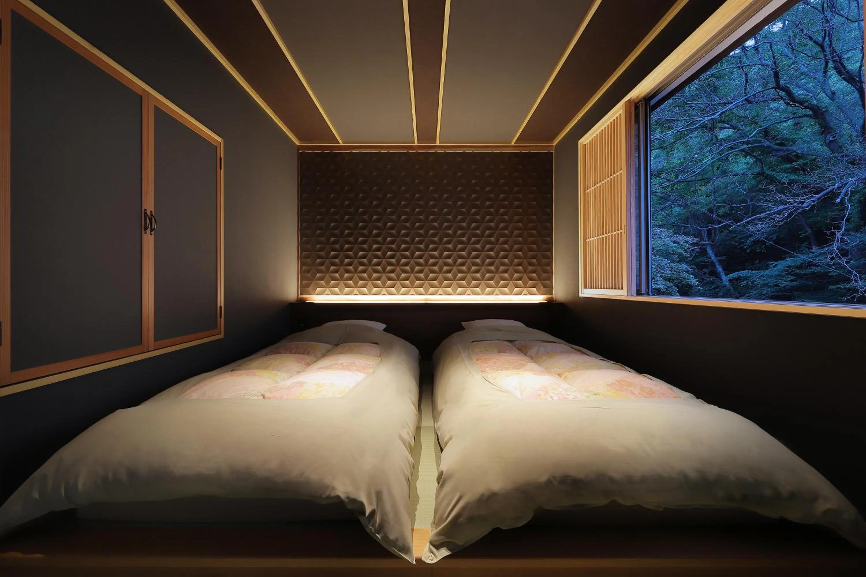 View (from property/room), Bed in Moritaya