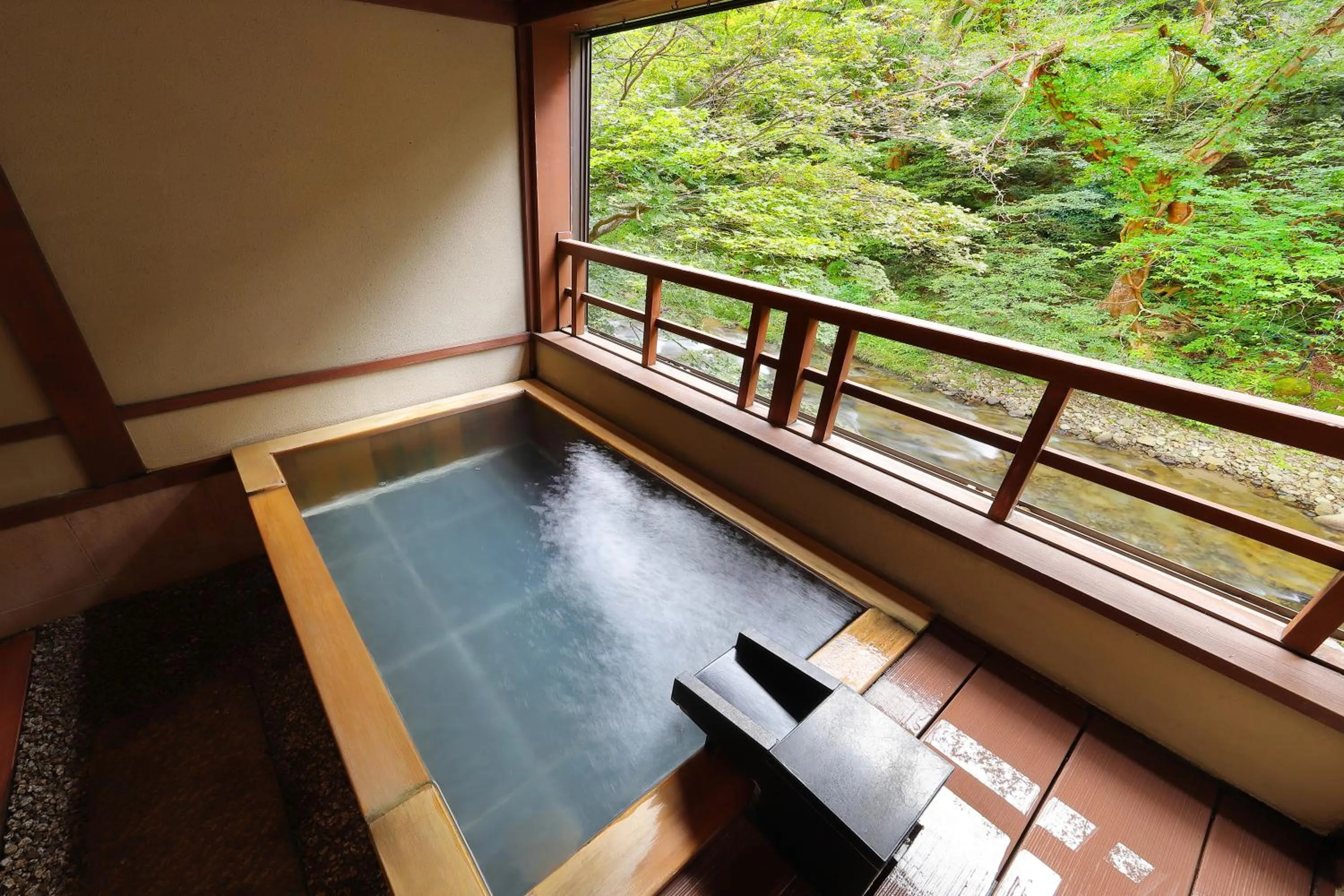 Hot Spring Bath in Moritaya