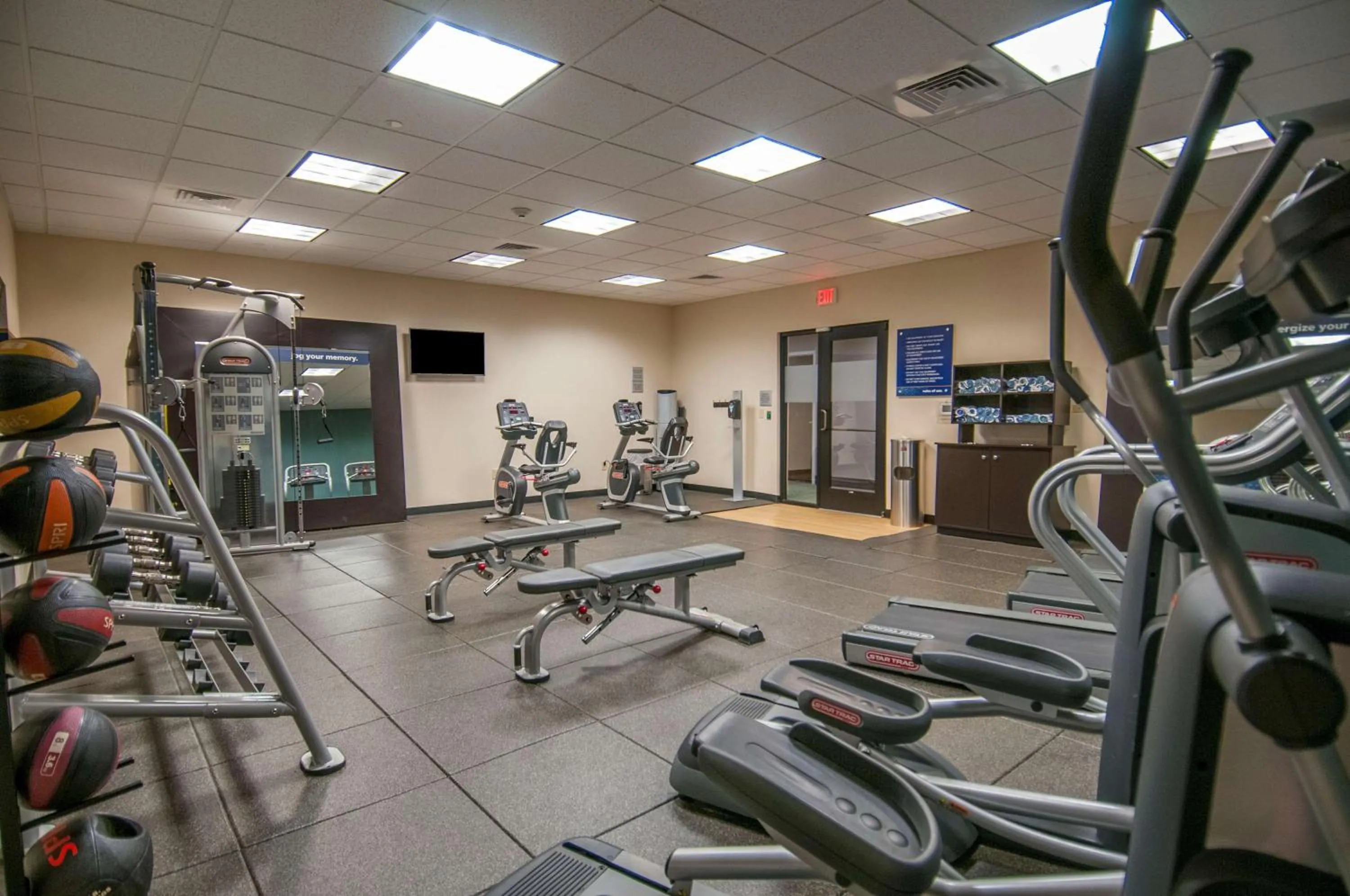 Fitness centre/facilities in Hampton Inn Hernando, MS