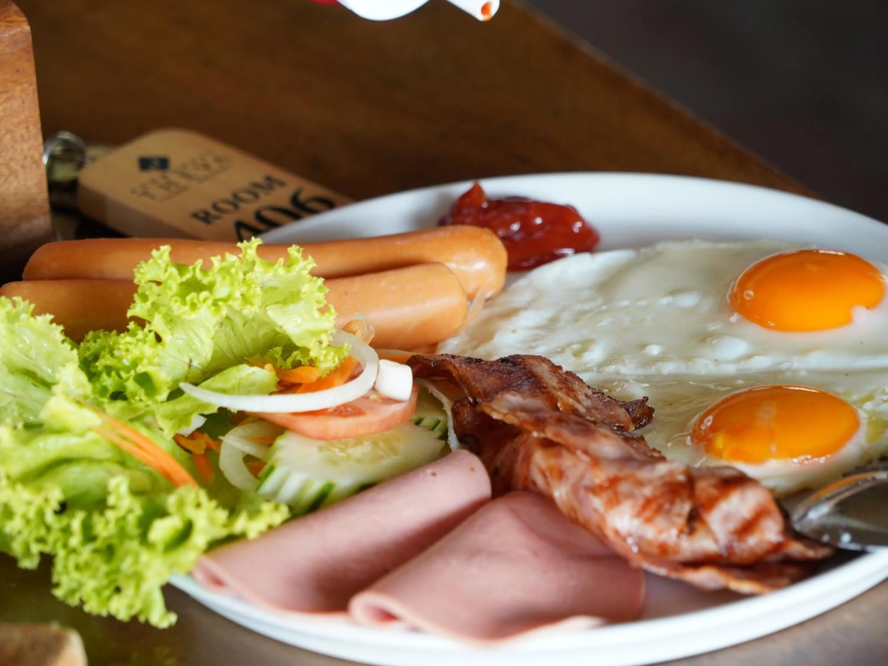 Food close-up in RoomQuest THEVA Resort Koh Samui