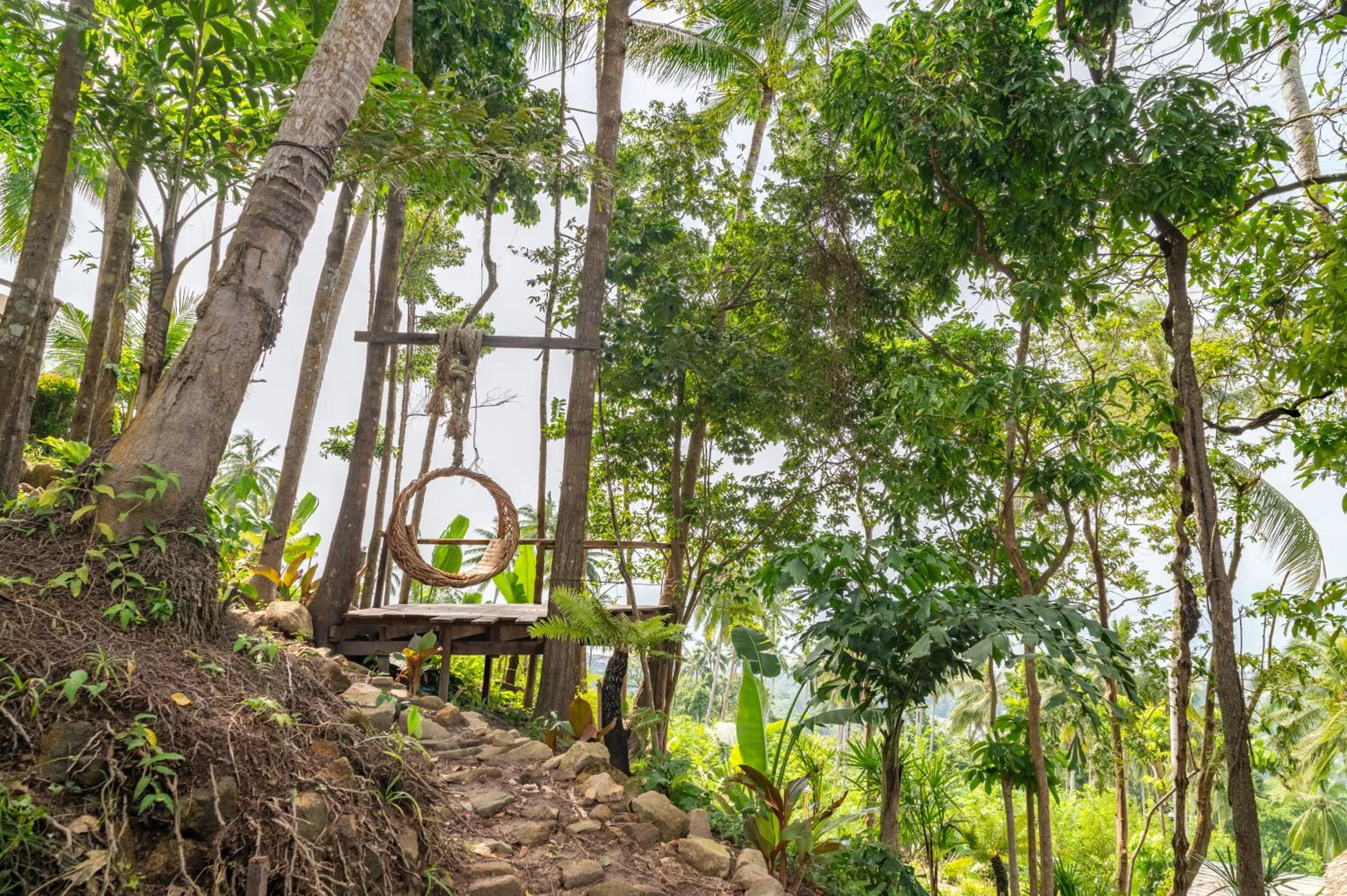 View (from property/room) in RoomQuest THEVA Resort Koh Samui