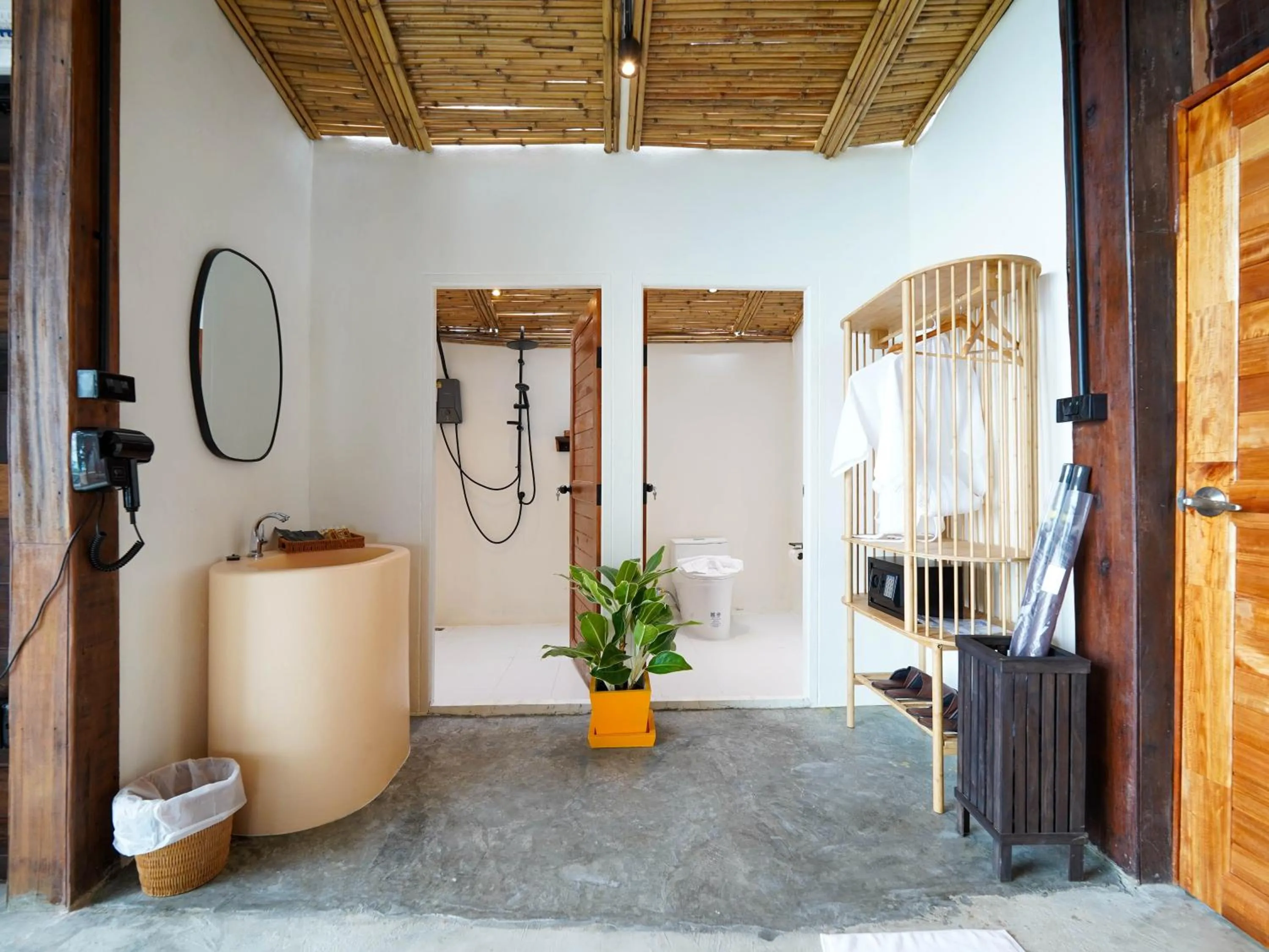 Bathroom in RoomQuest THEVA Resort Koh Samui