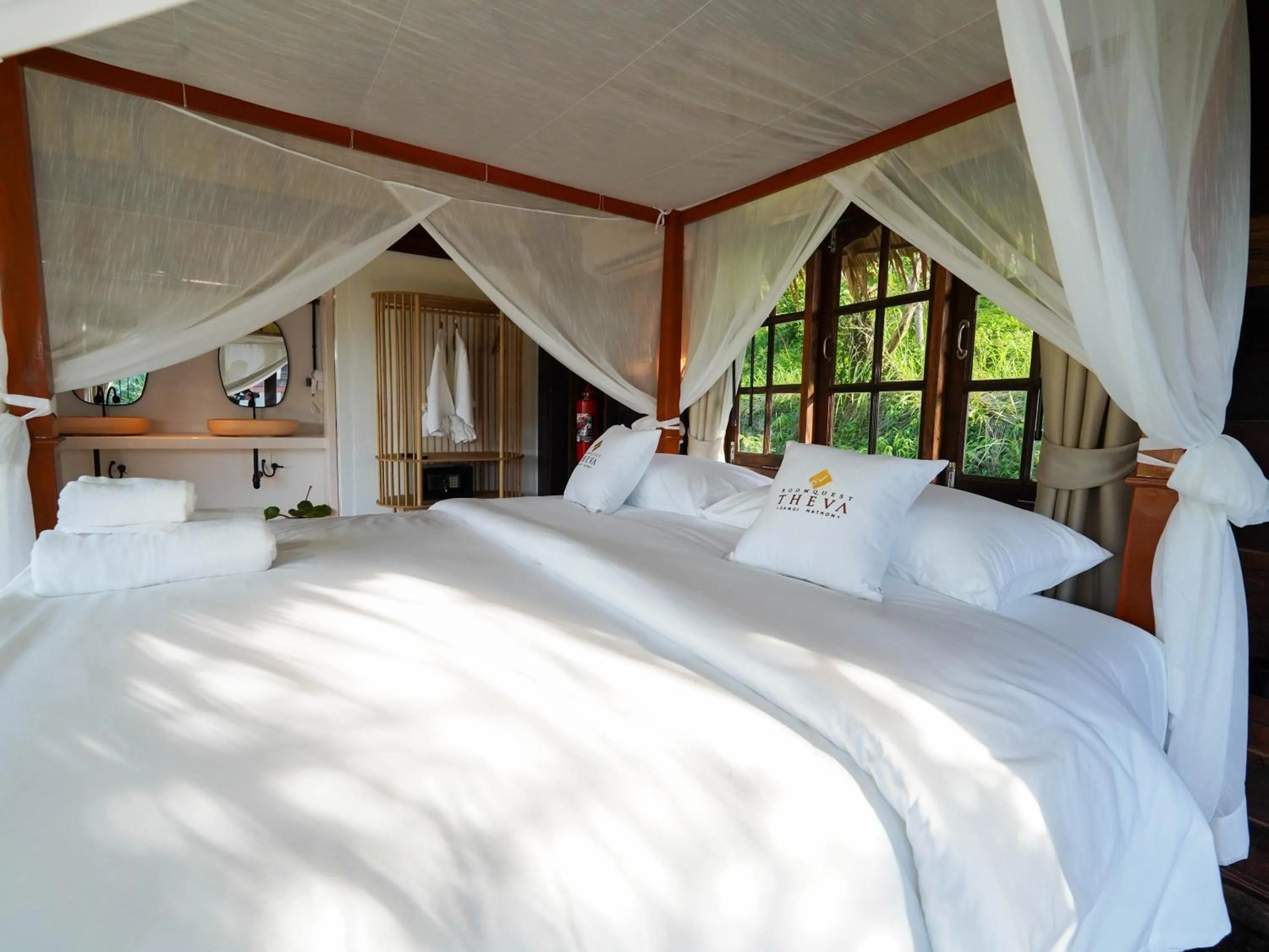 Bedroom, Bed in RoomQuest THEVA Resort Koh Samui