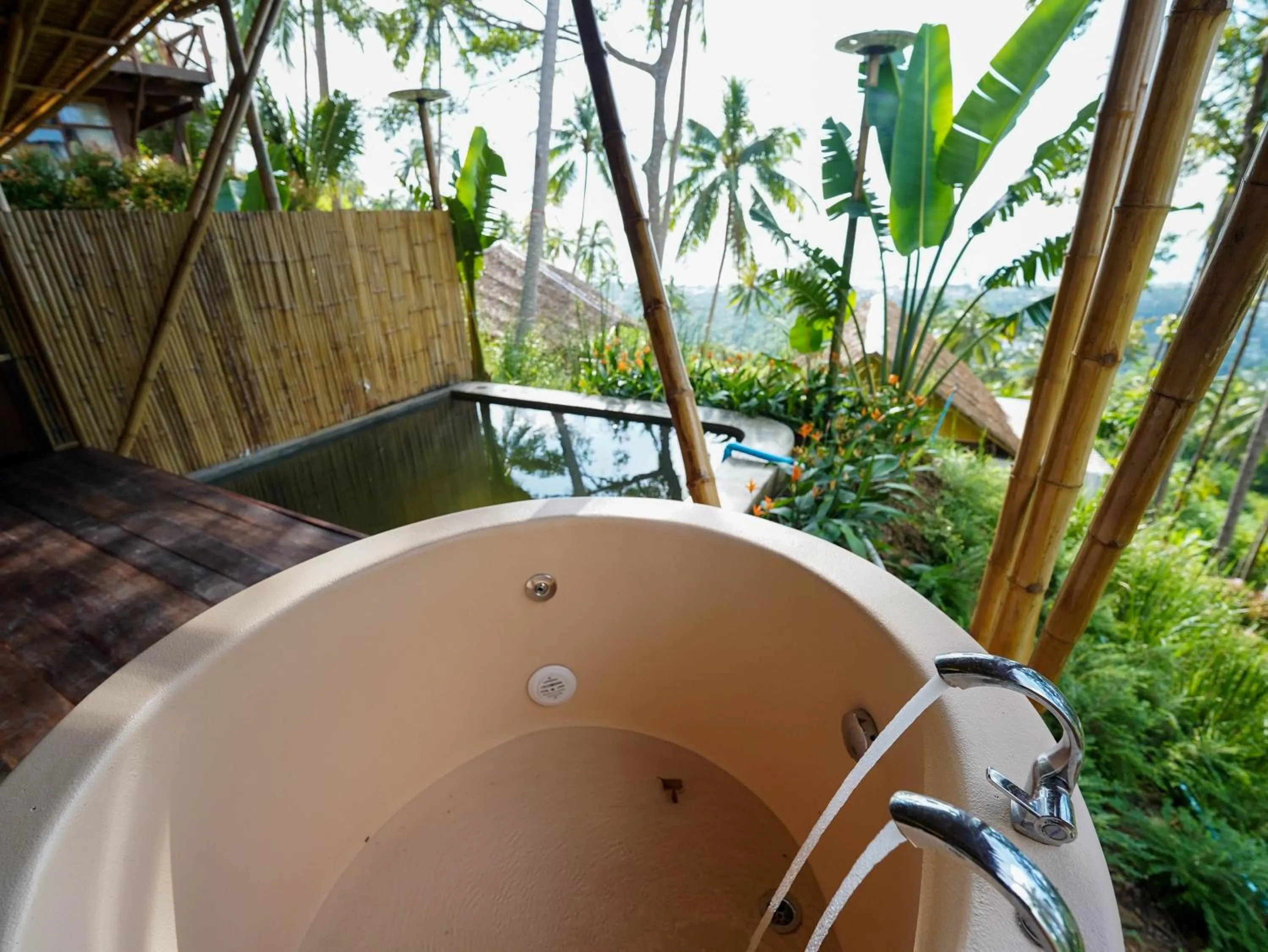 View (from property/room) in RoomQuest THEVA Resort Koh Samui