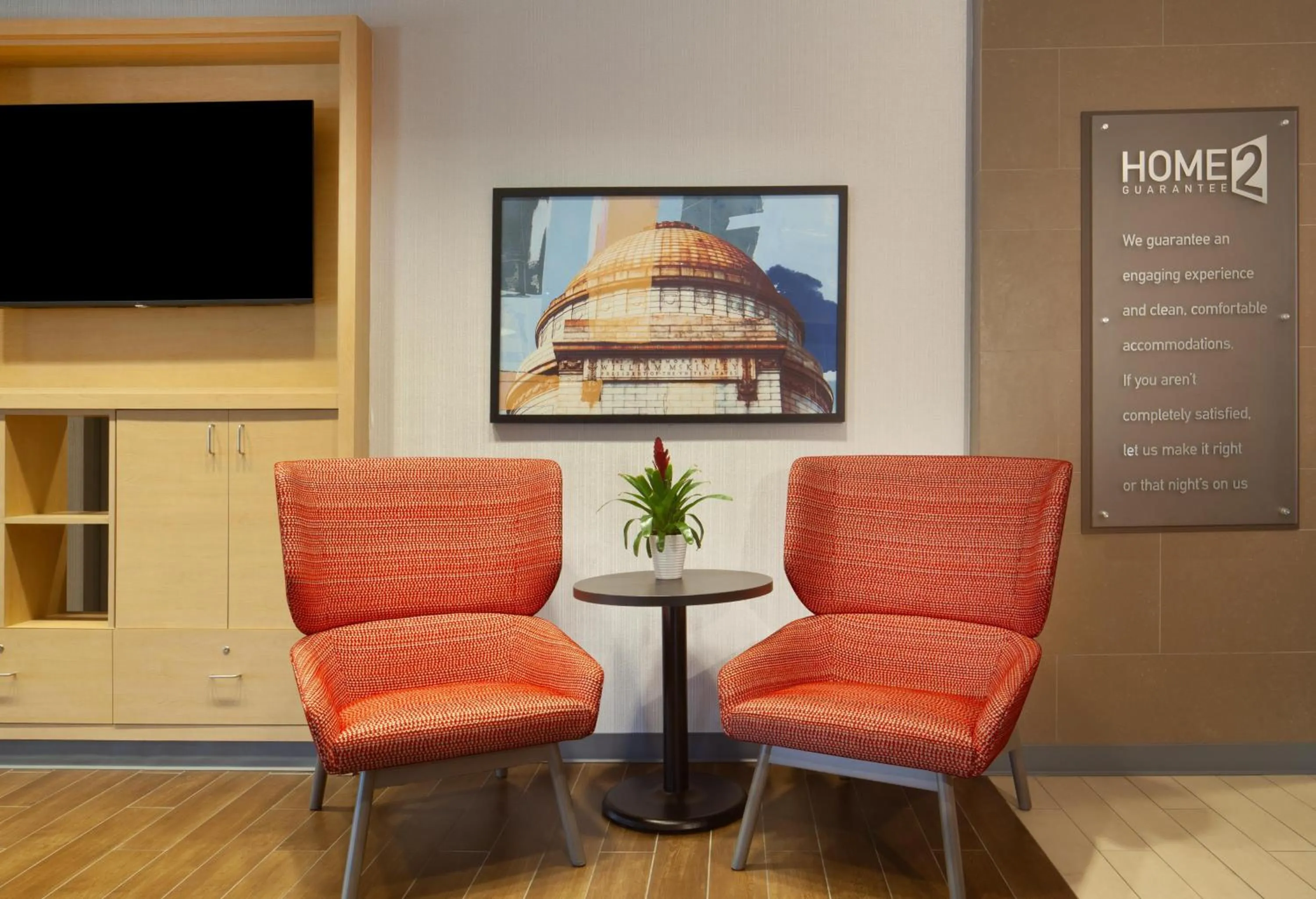 Lobby or reception in Home2 Suites by Hilton Canton